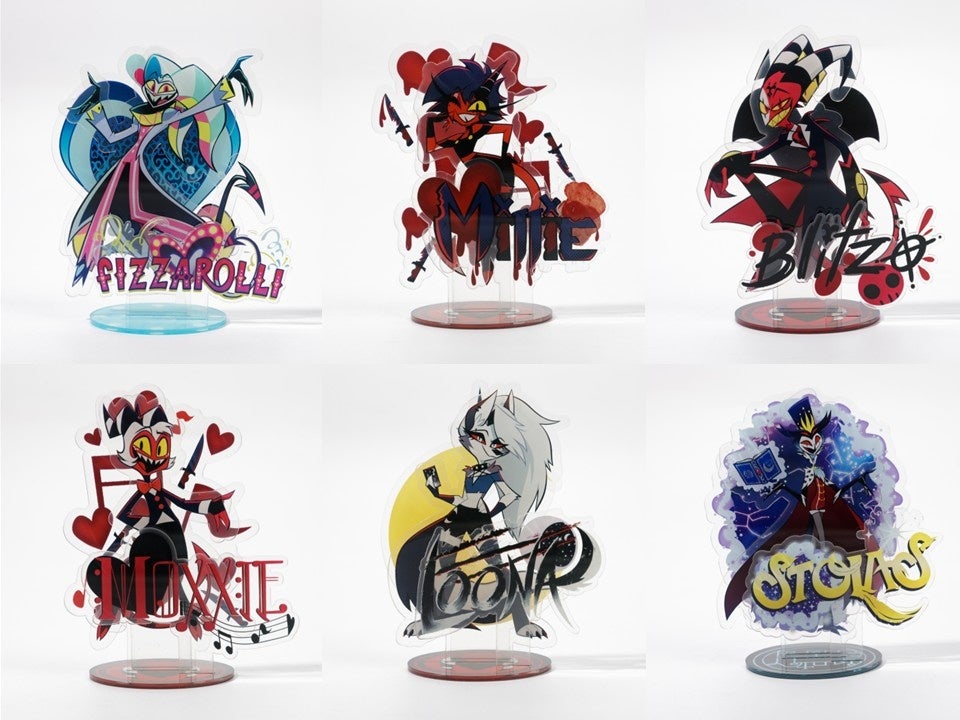 世界的人気アニメ「HELLUVA BOSS（ヘルヴァ・ボス）」よりアクリル