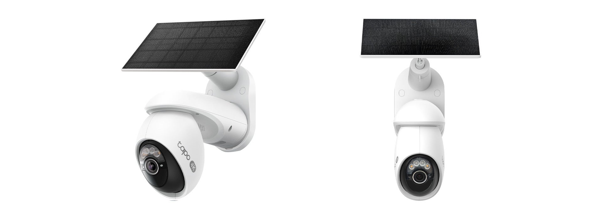 4K画質×フルワイヤレス×パンチルト》ソーラー給電パンチルト