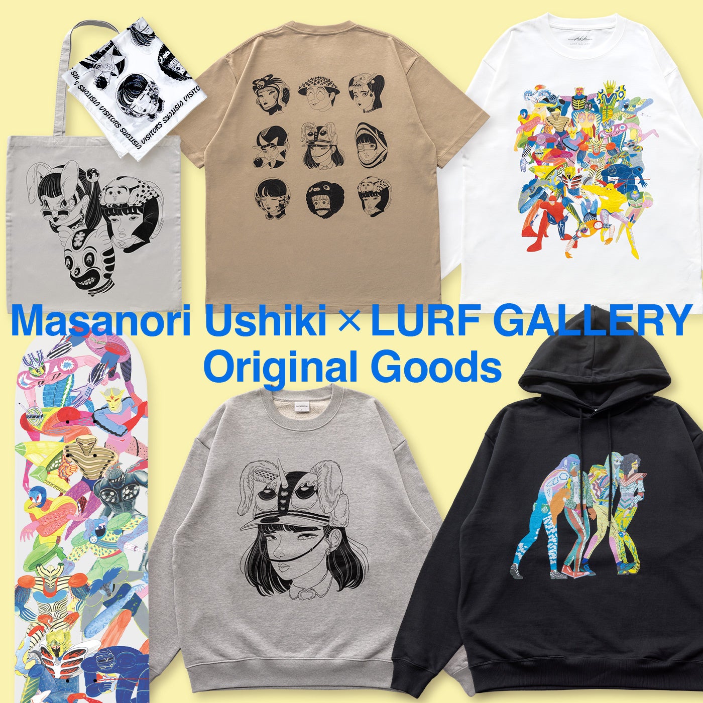 LURF GALLERY】アーティスト・牛木匡憲の個展「Easy Telepathy Ⅱ」を