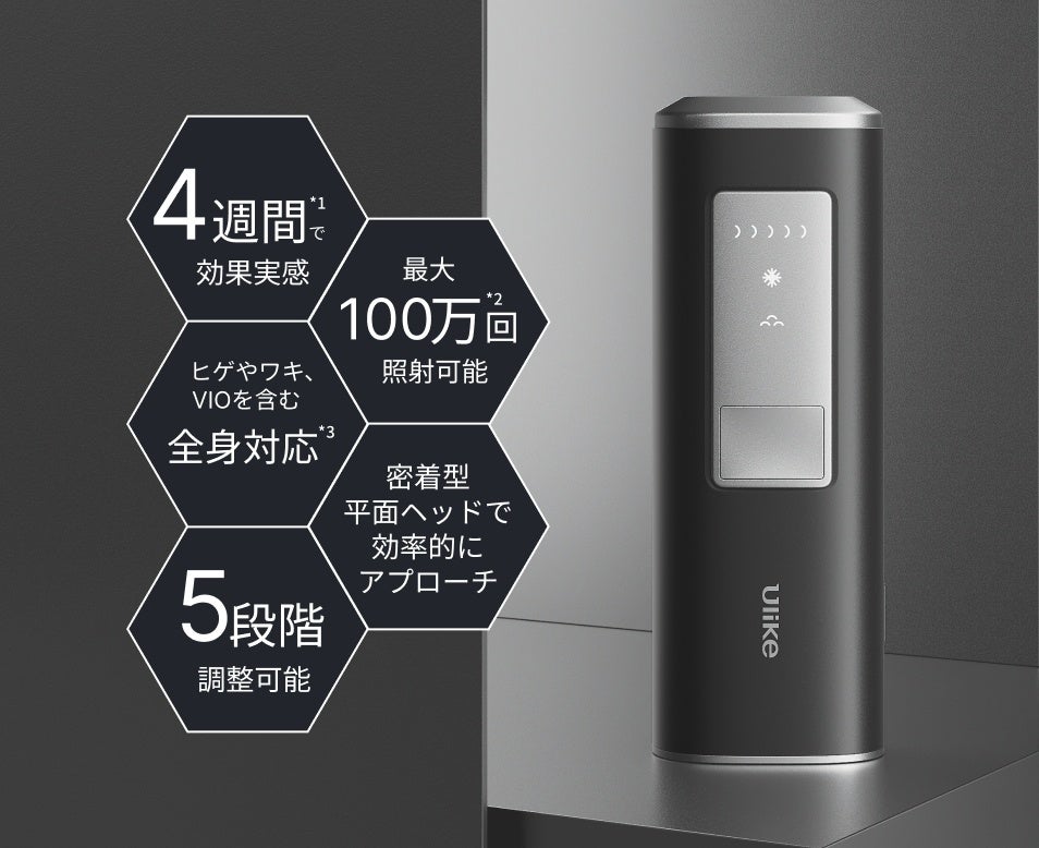 世界NO.1光美容器ブランド※1「Ulike(ユーライク)」のメンズ