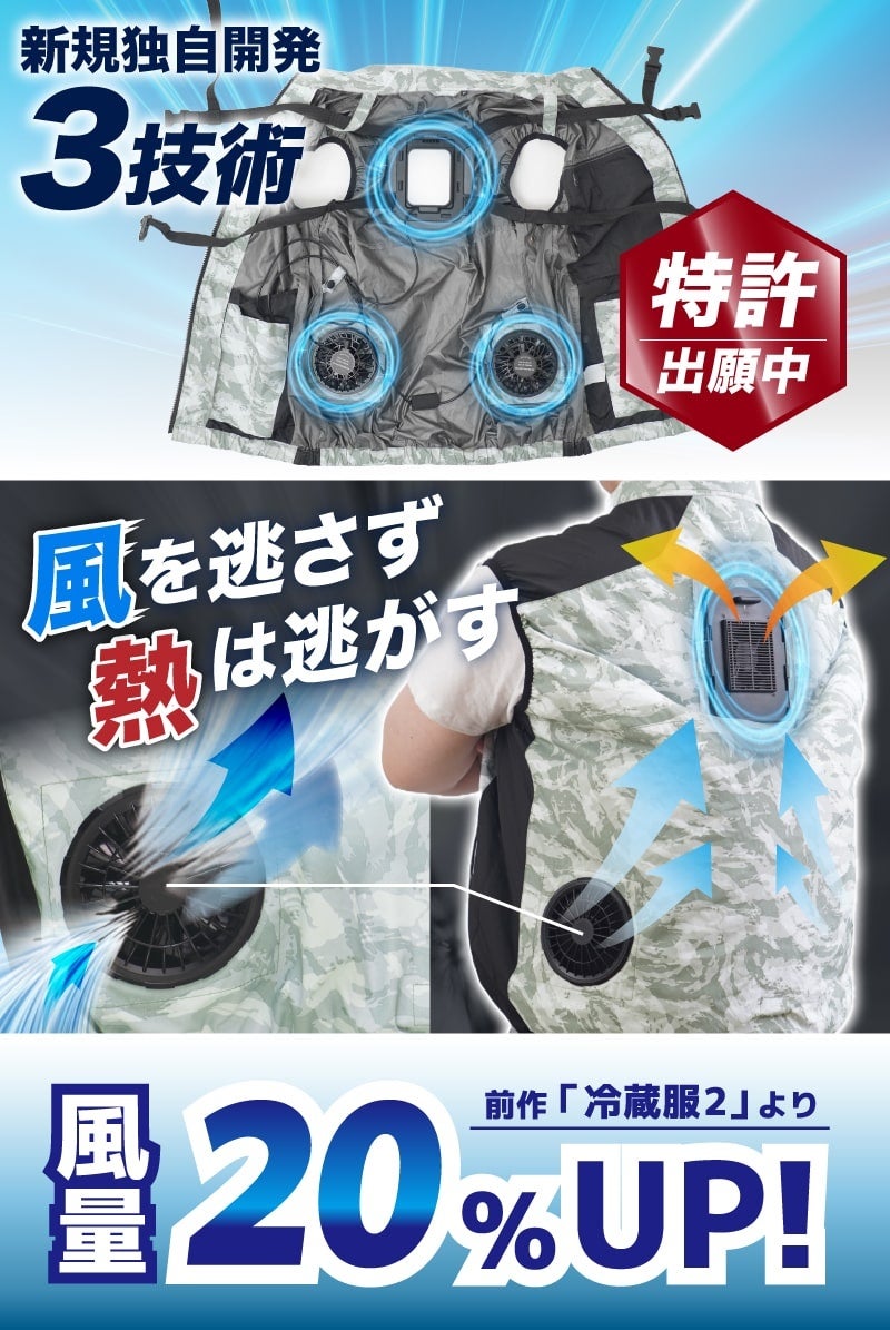 圧倒的に冷える「冷蔵服3」』を発売 | サンコー株式会社のプレスリリース