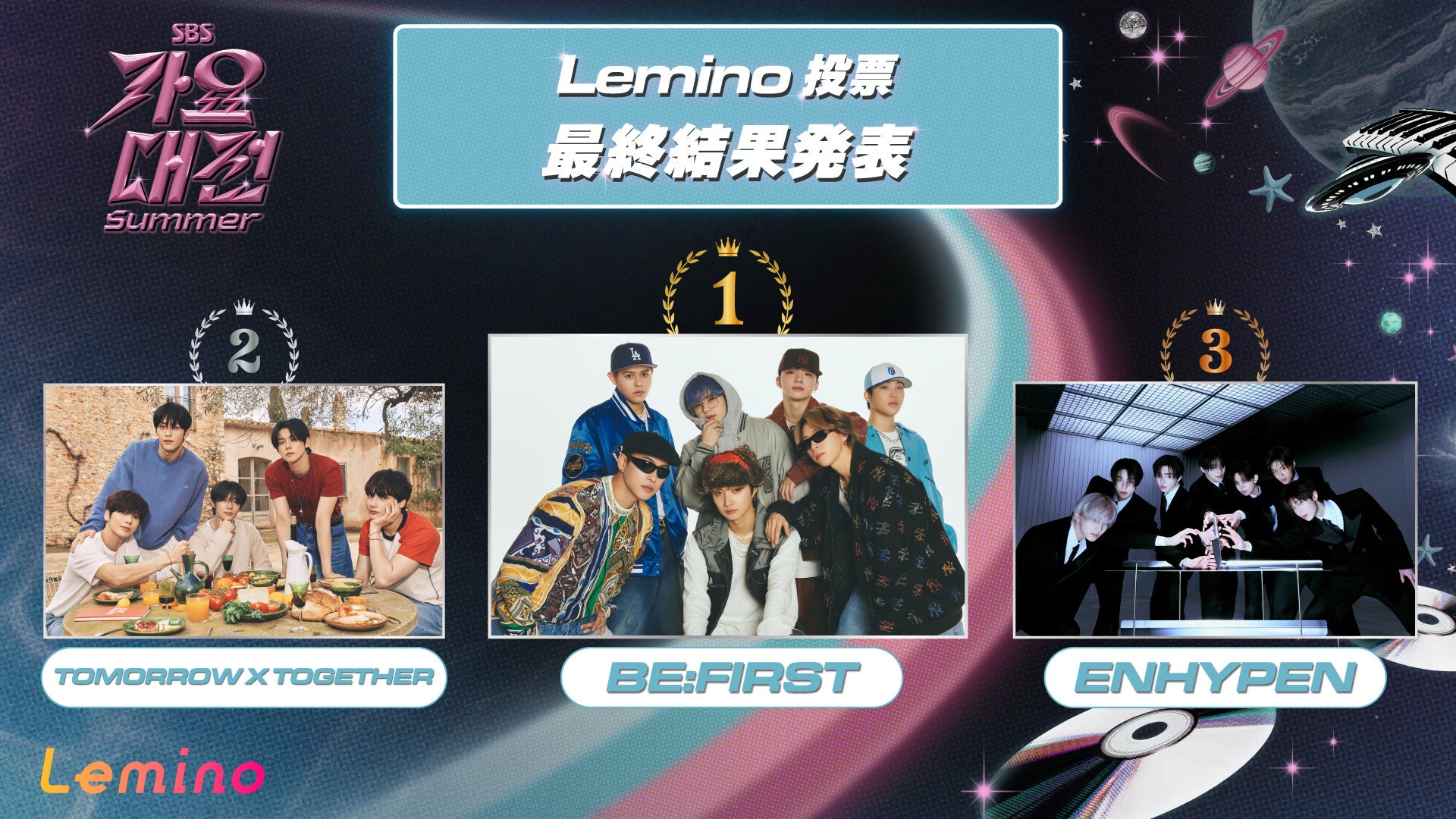 TXT、NCT DREAM、ENHYPENら出演「2025 SBS歌謡大典 Summer」の映像を