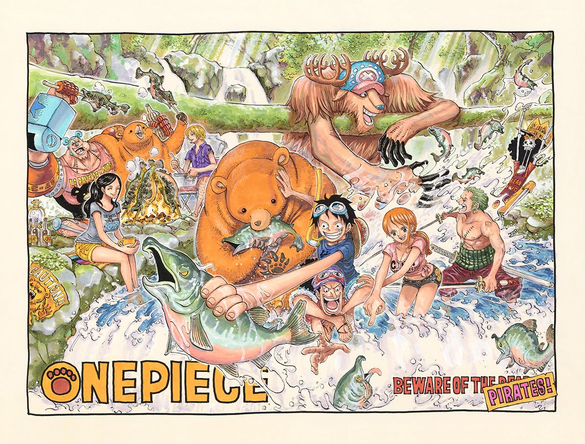 集英社マンガアートヘリテージ、尾田栄一郎「ONE PIECE / ANIMALS Part