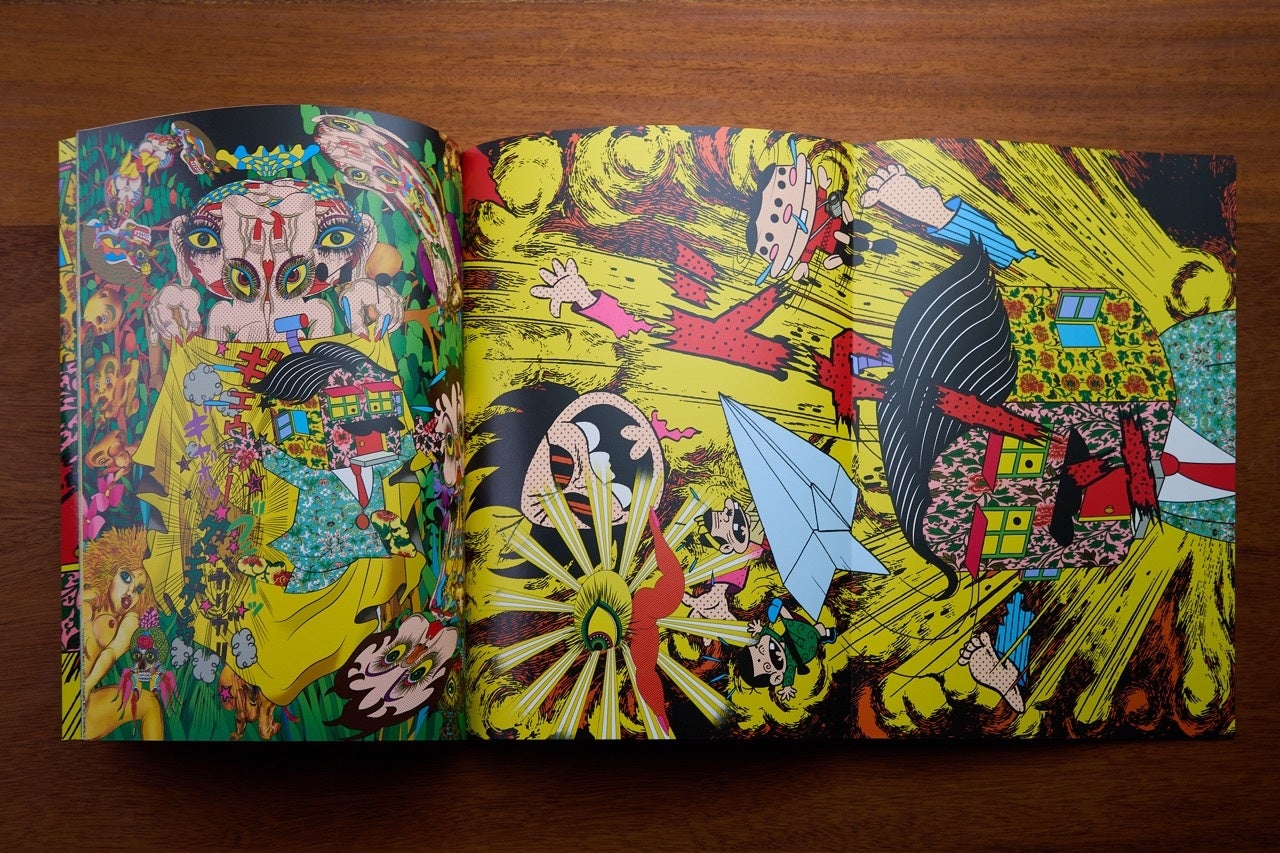 田名網敬一×赤塚不二夫のコラボレーション画集『TANAAMI!! AKATSUKA