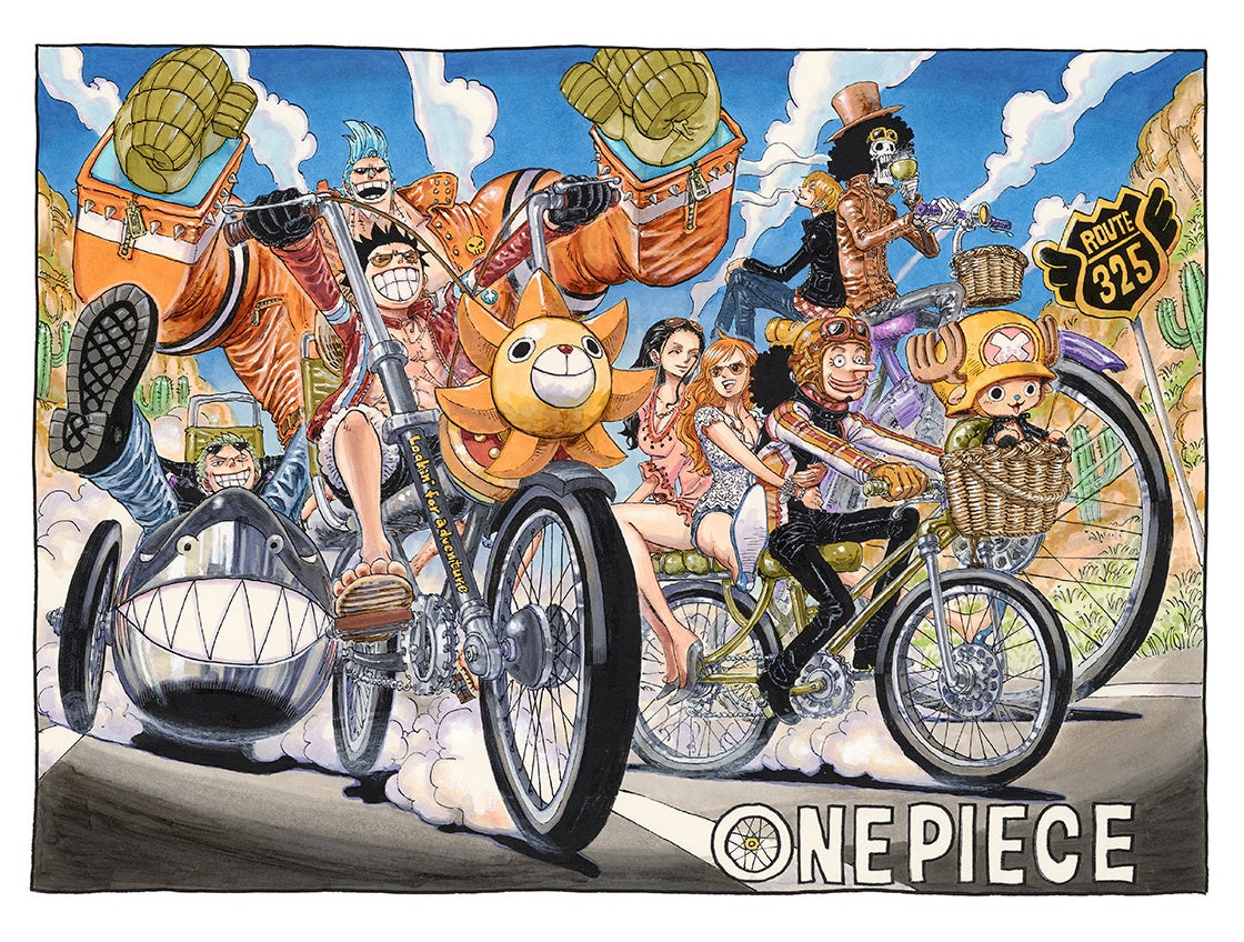 集英社マンガアートヘリテージ、尾田栄一郎「ONE PIECE/RUN!! Part2