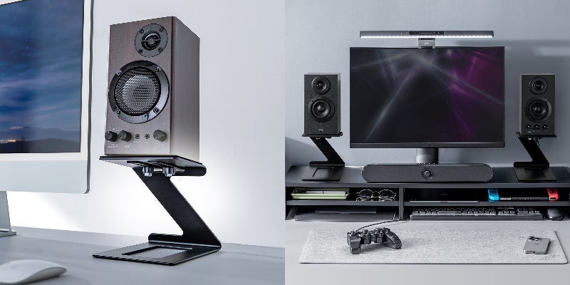 設置も簡単！スピーカーの性能を引き出すコスパ最強の卓上スピーカー