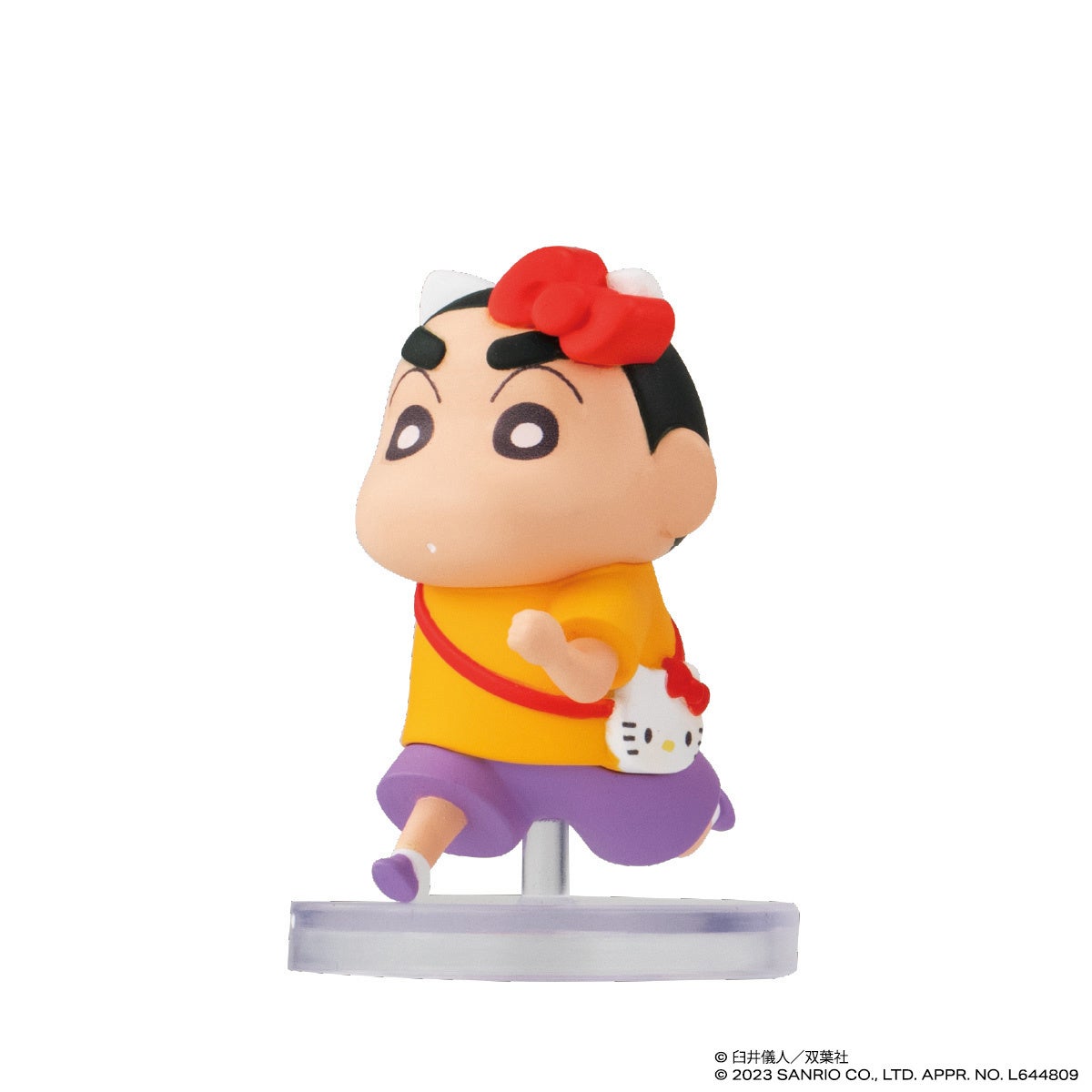 クレヨンしんちゃんとキティちゃんがペアルック♪クレヨンしんちゃんと