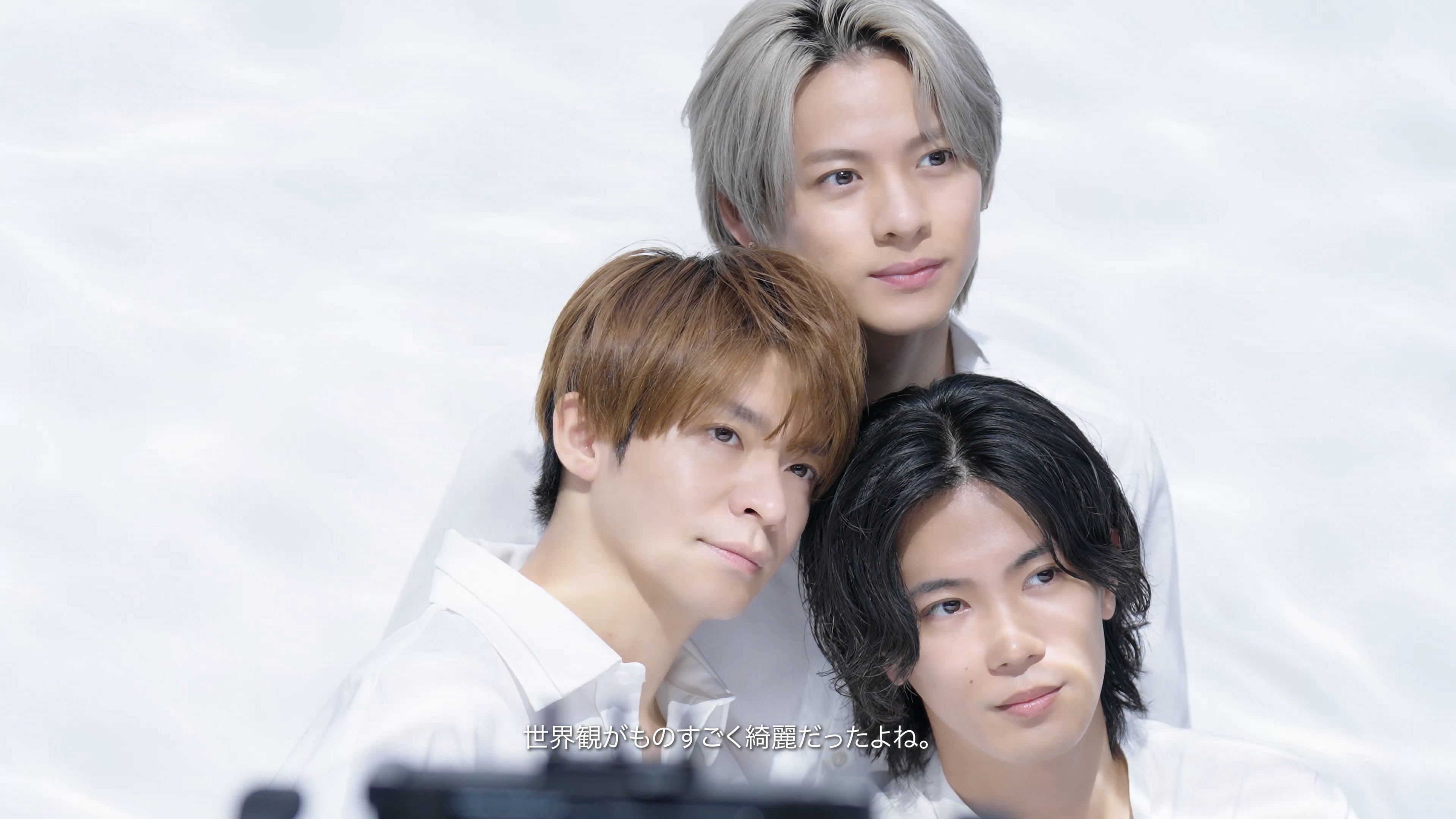 Number_i（平野 紫耀・神宮寺 勇太・岸 優太）さんが『雪肌精』の新