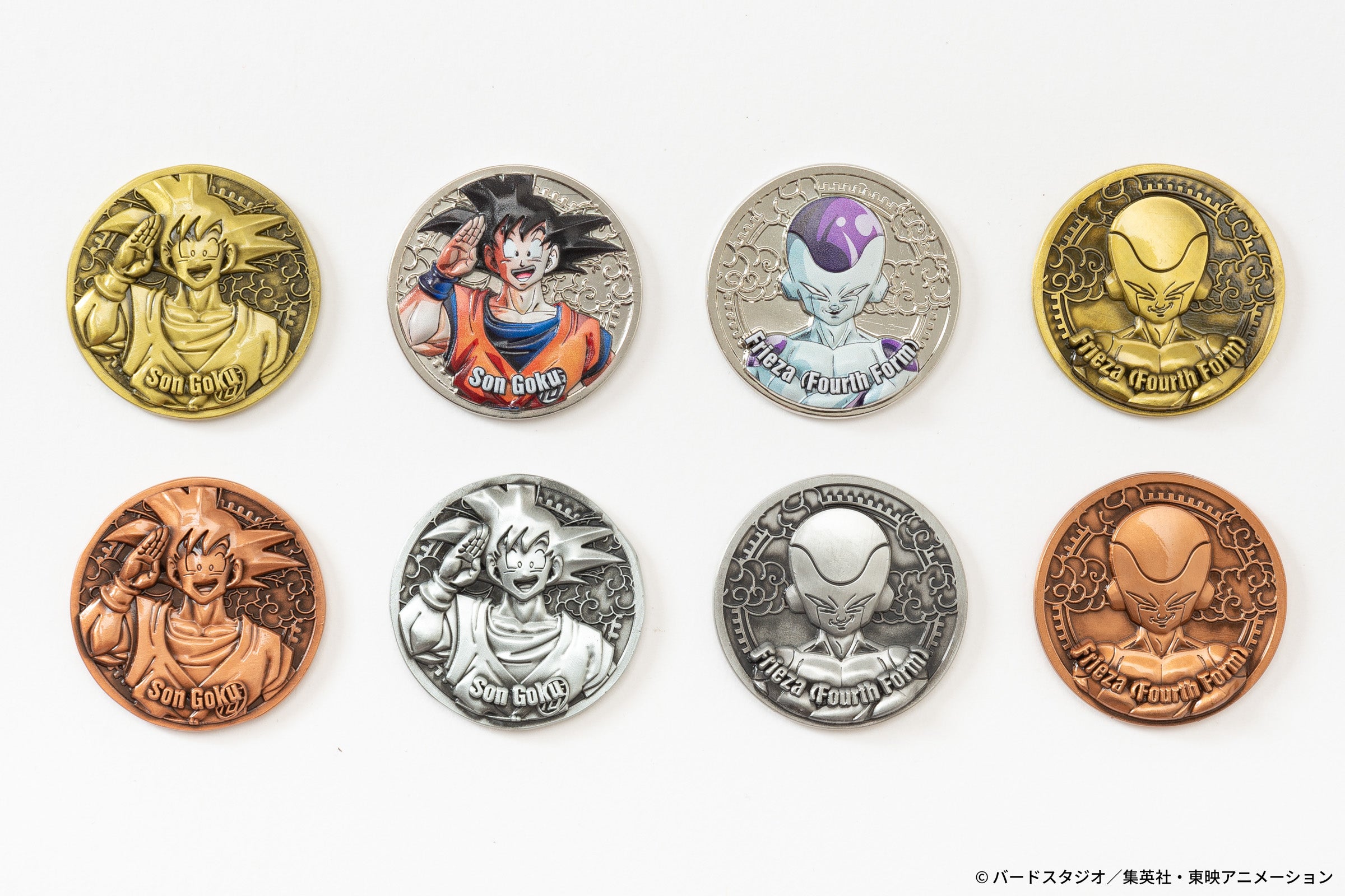 ドラゴンボールZ」のキャラクターたちをこだわりのレリーフで表現した