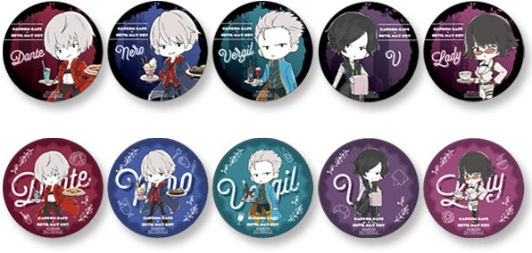 デビルメイクライ V DMC5 缶バッジ カプコンカフェ 6弾 デビル