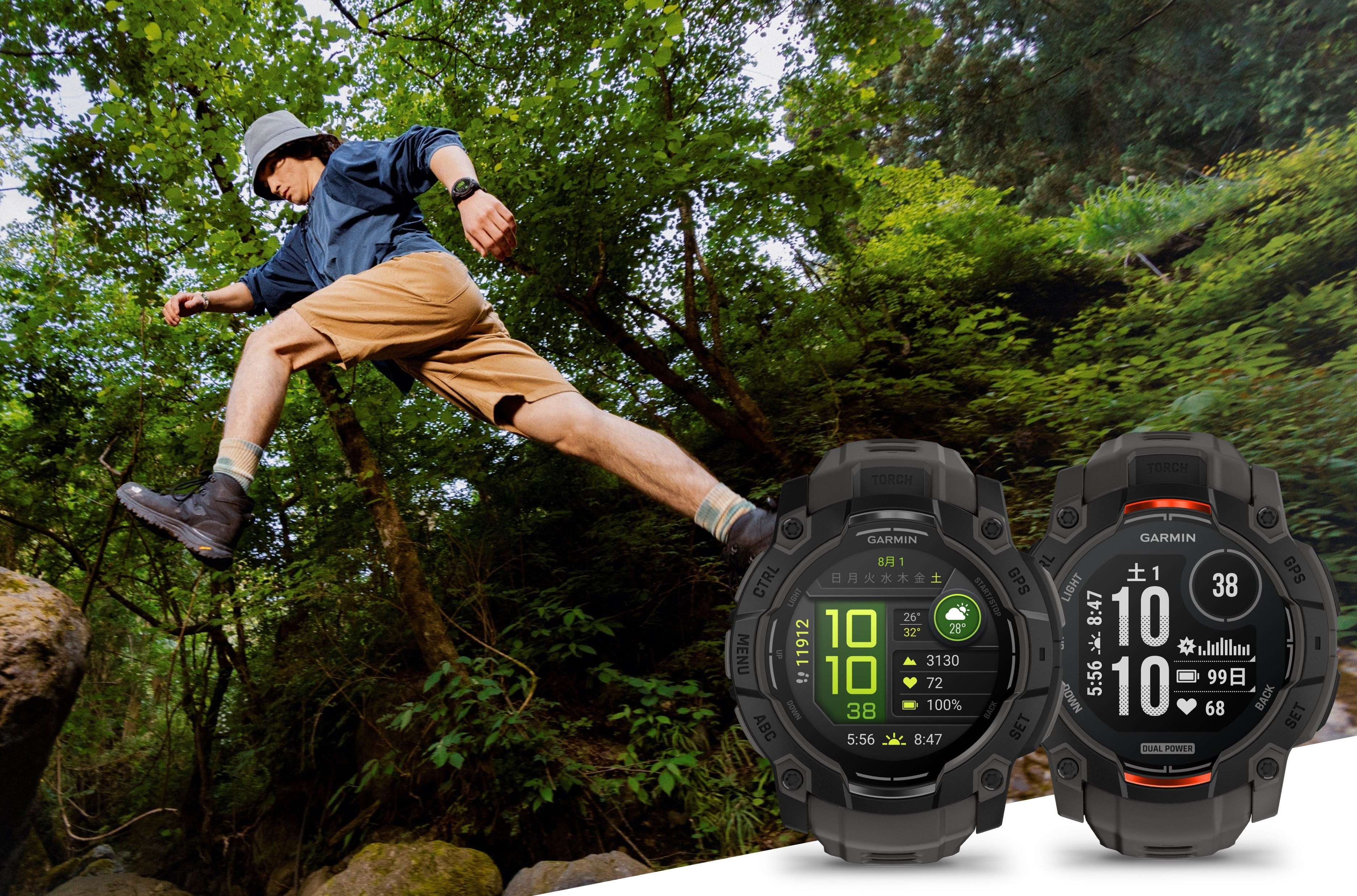 Garminの最新技術を詰め込んだタフネスGPSウォッチ 最新モデル