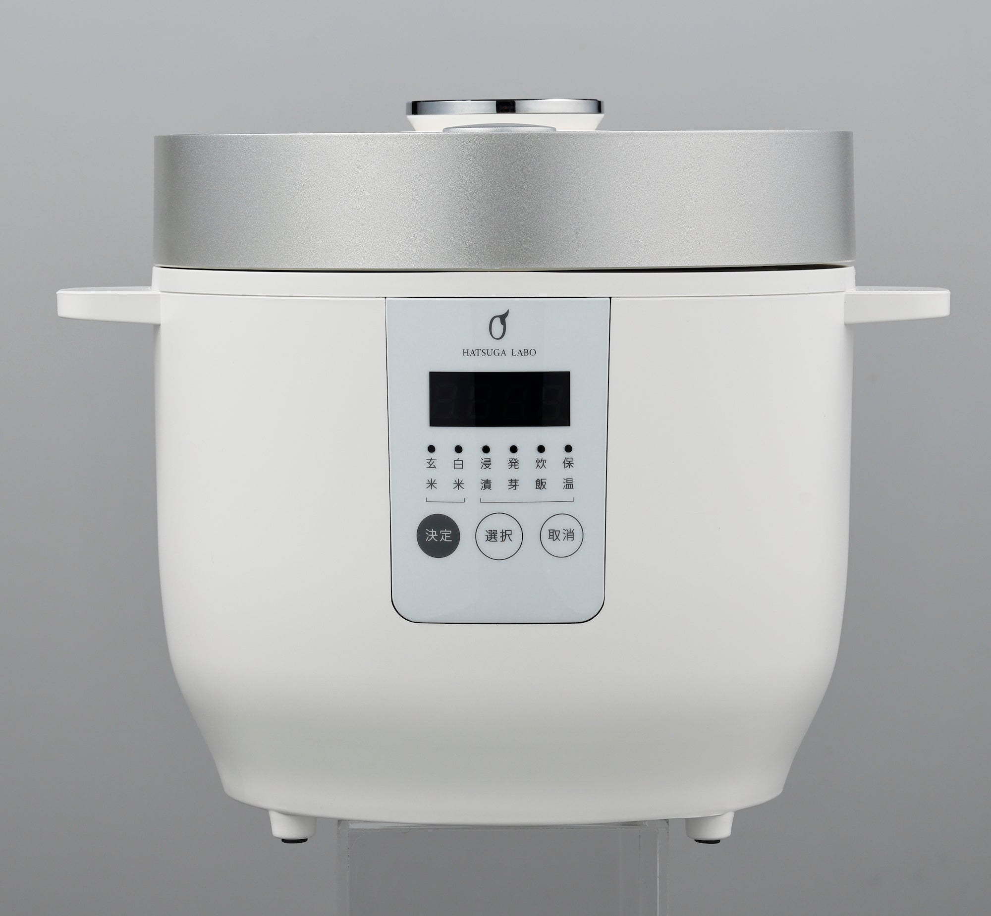 有機玄米のサブスクコースに発芽玄米炊飯器「HATSUGA LABO®」が無料