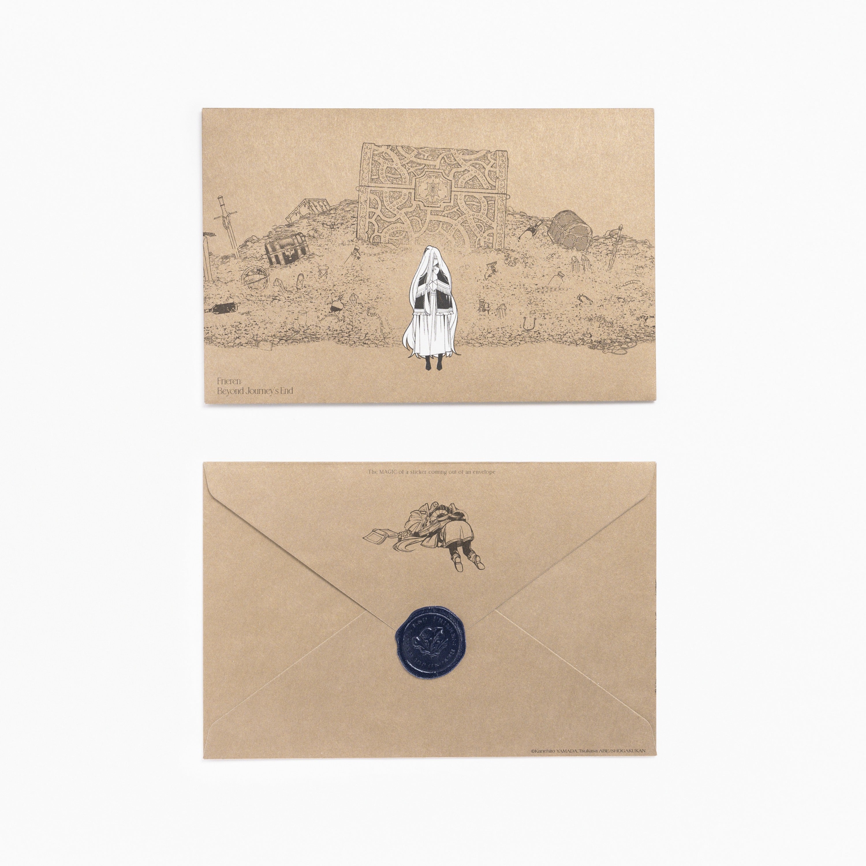 葬送のフリーレン シールくじびき」第一章 封筒からシールが出てくる