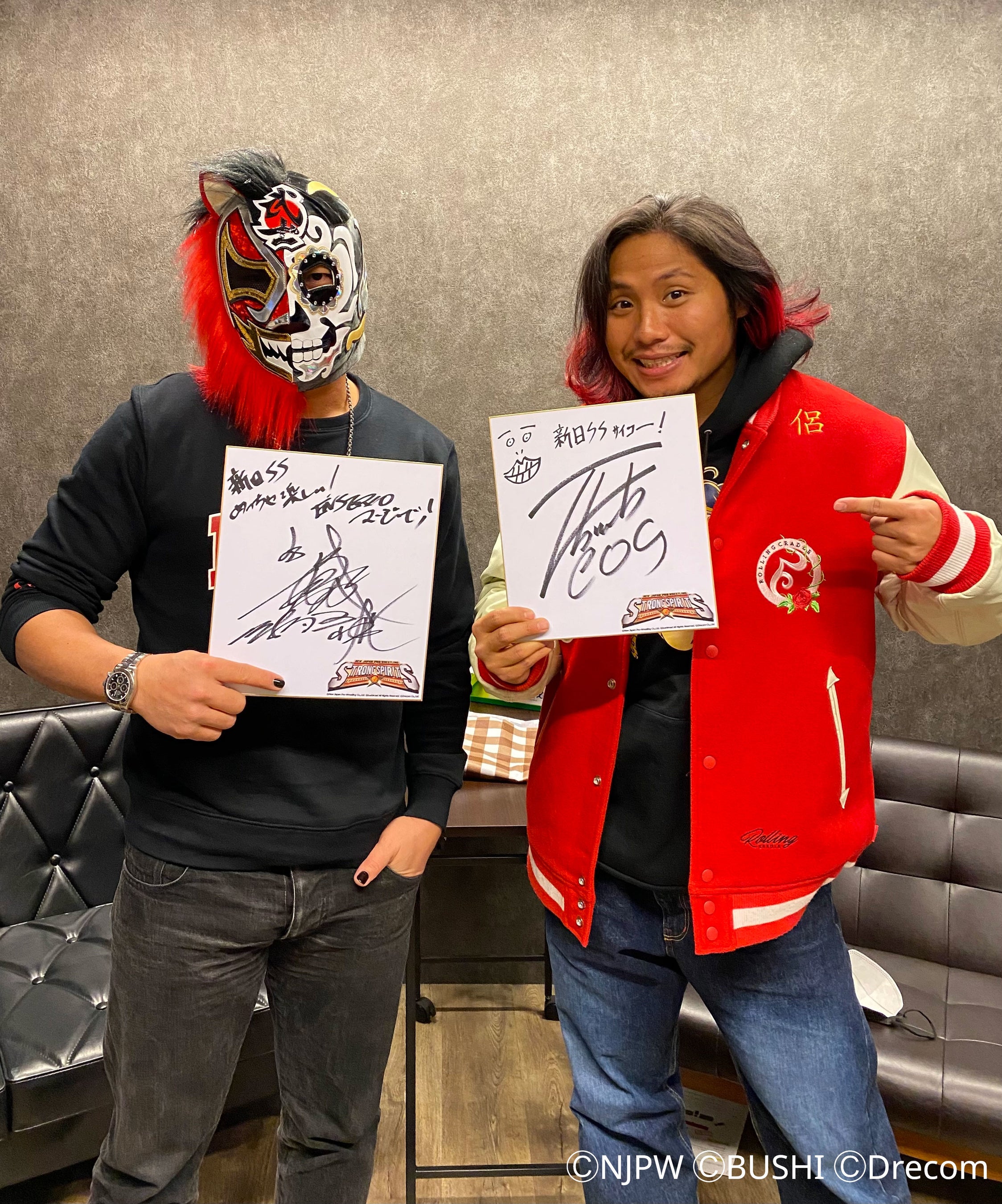 ブシモ『新日本プロレスSTRONG SPIRITS』高橋ヒロム選手とBUSHI選手の