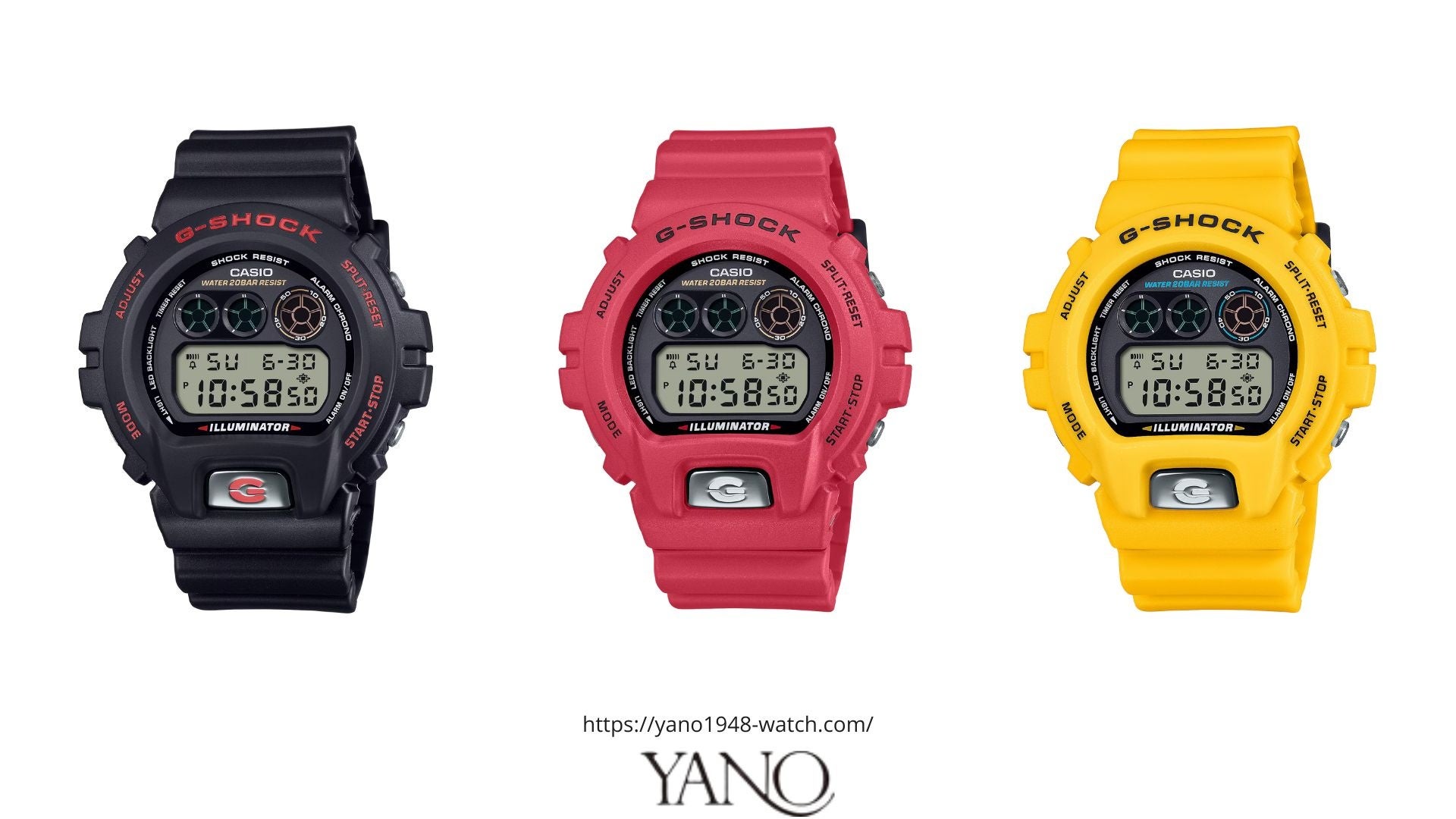 2月21日発売】カシオ Gショック 6900シリーズ30周年を記念した