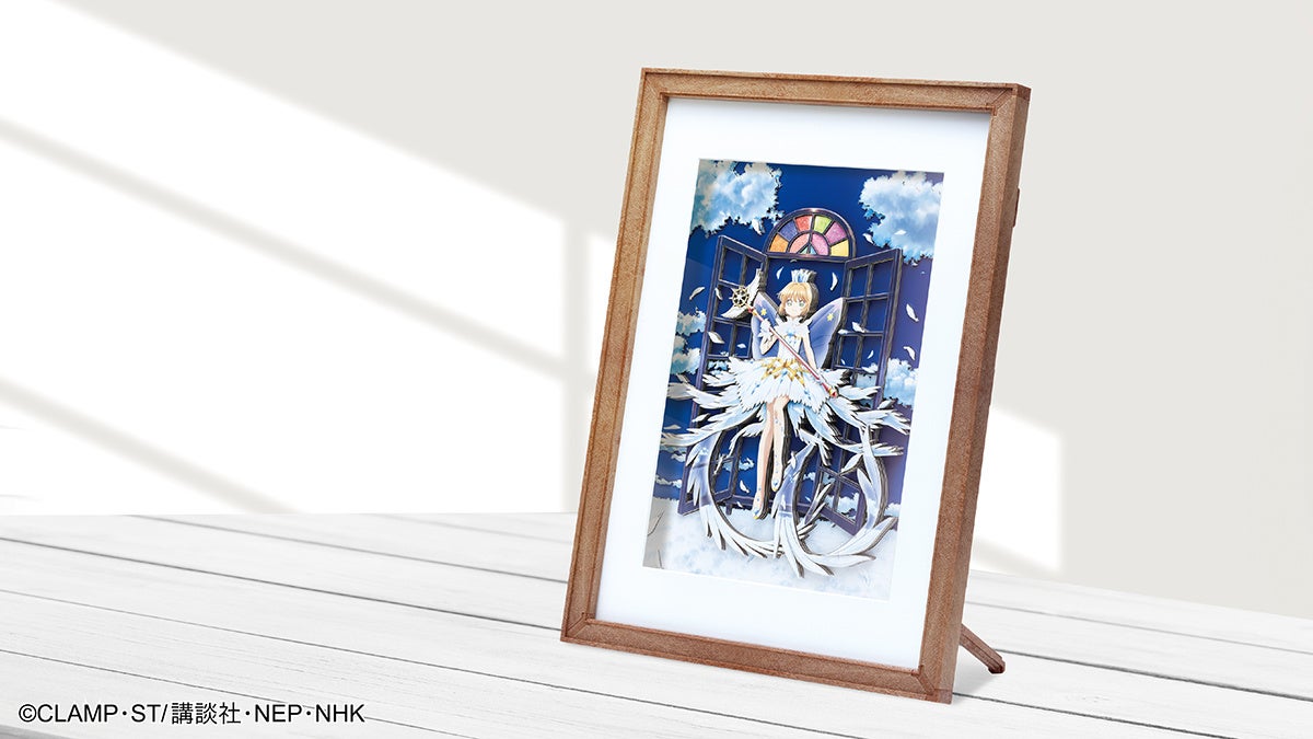 TVアニメの衣装を精巧に再現！さくらちゃんが立体アートに！「ペーパー