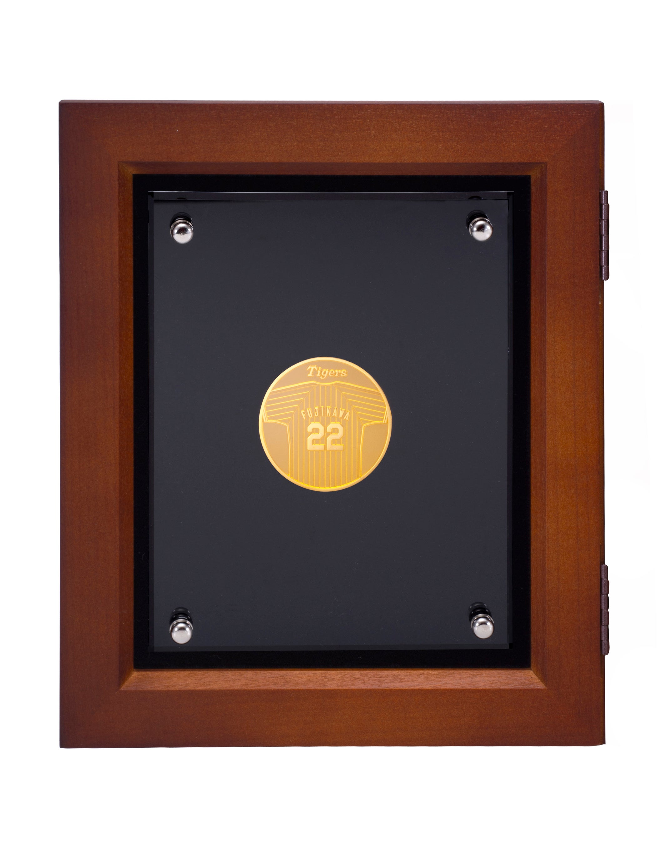 ギンザタナカ謹製 藤川球児監督就任記念 純金メダルを中嶋産業株式会社