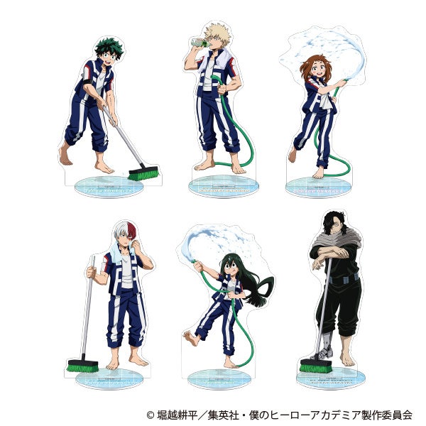 TVアニメ『僕のヒーローアカデミア』より、緑谷や爆豪らの描き下ろし