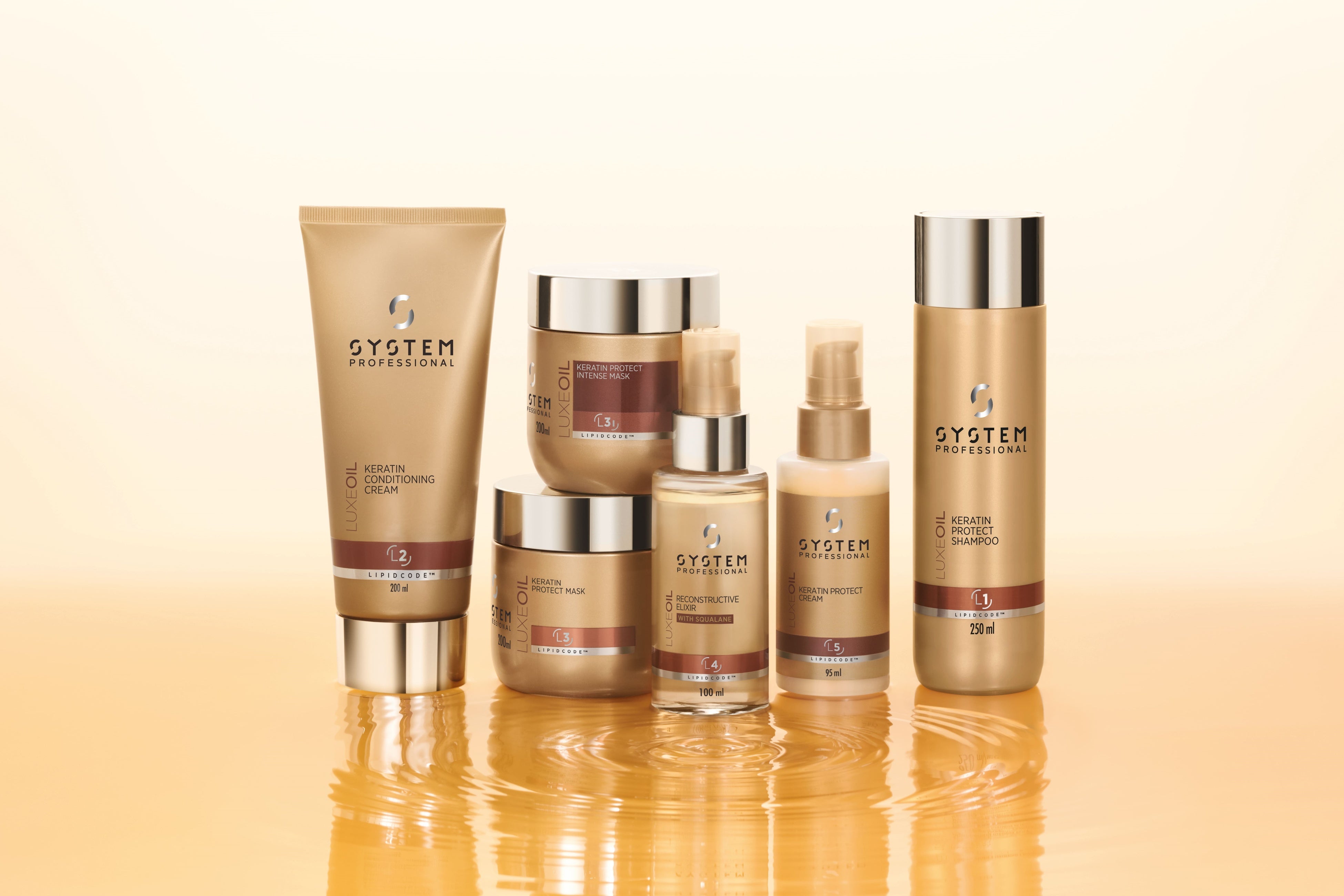 SYSTEM PROFESSIONAL LUXE LINE』からアップグレードしたアイテムが