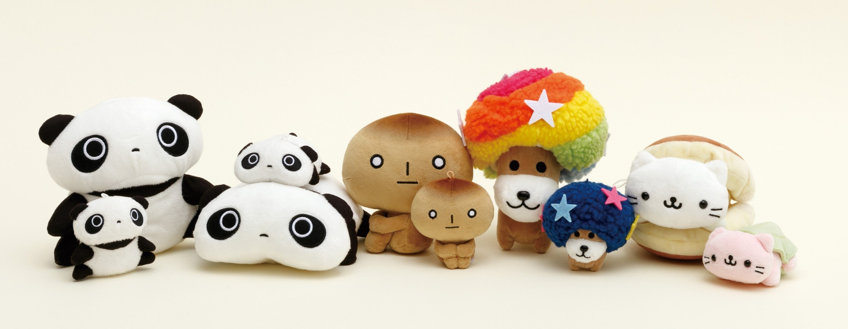 たれぱんだ」「こげぱん」「アフロ犬」「にゃんにゃんにゃんこ」2000