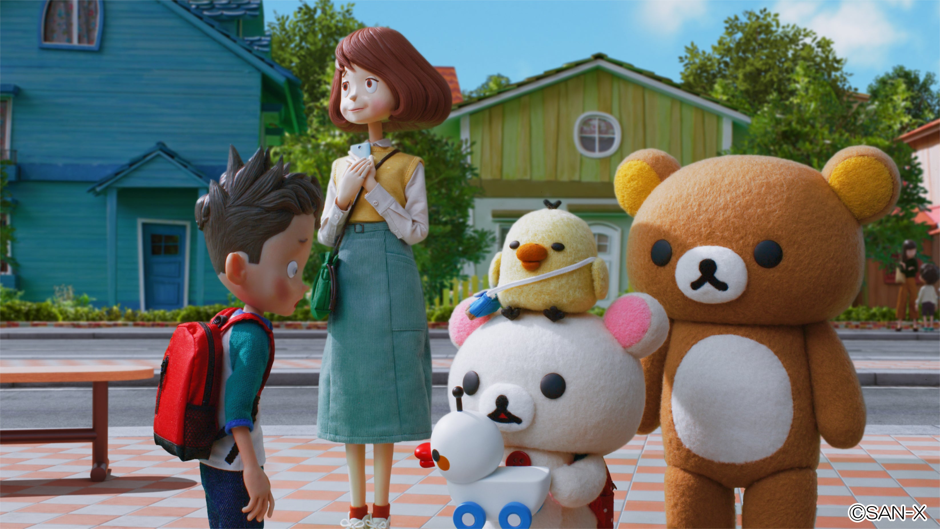 Netflixシリーズ『リラックマと遊園地』本日より全世界独占配信開始