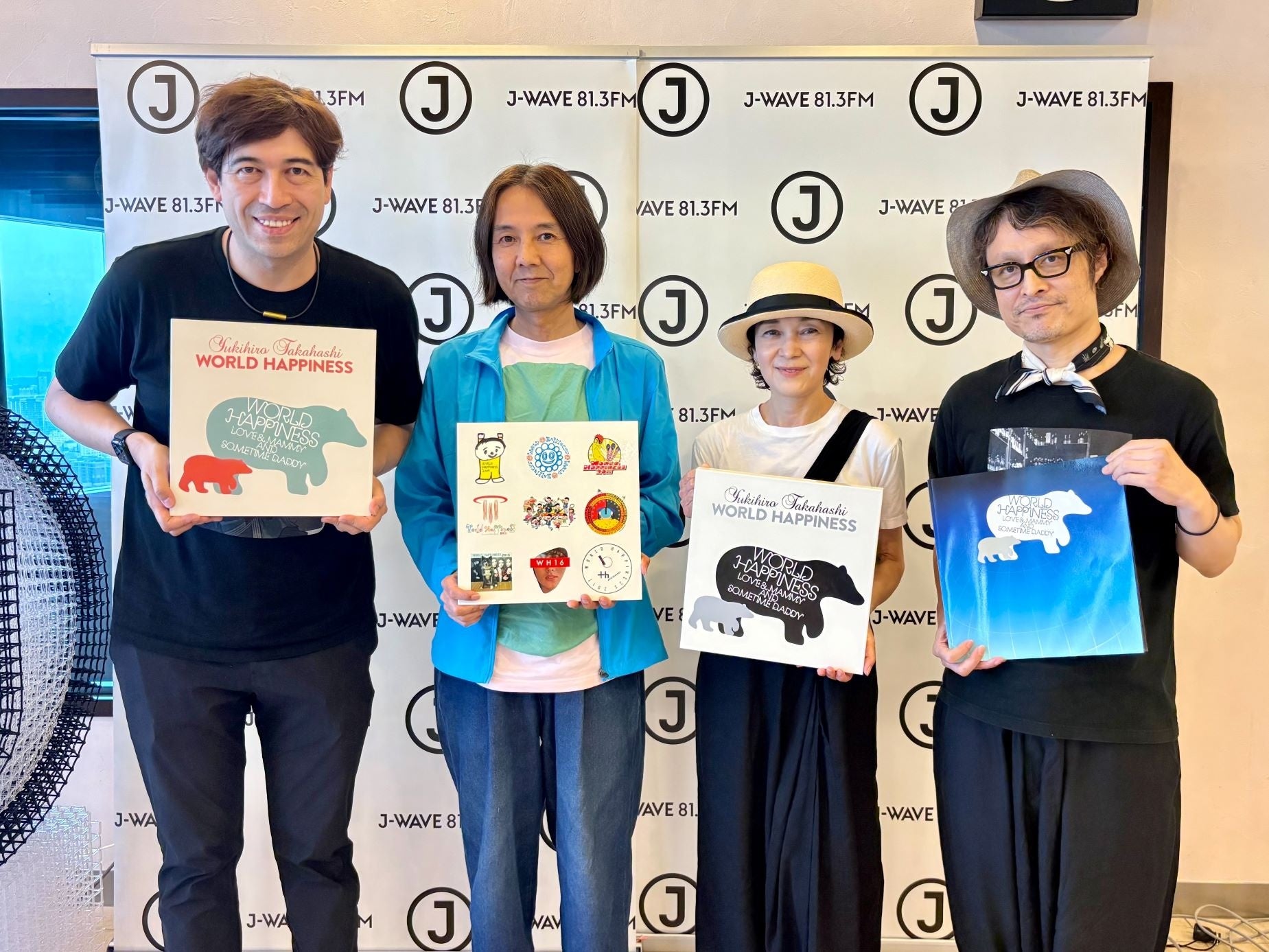 高橋幸宏「WORLD HAPPINESS」のリリースを記念し、ラジオ局J-WAVEで