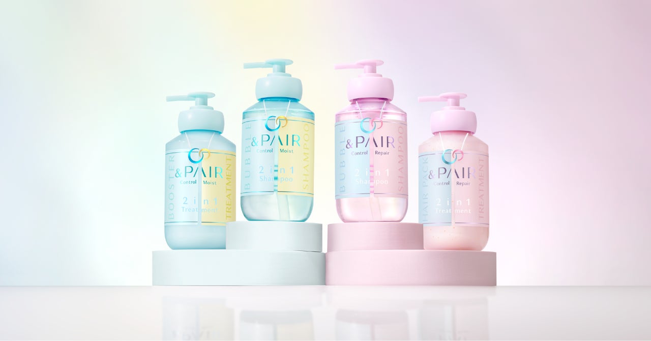 4冠受賞！】『&PAIR コントロール リペア 2in1 シャンプー/ヘア