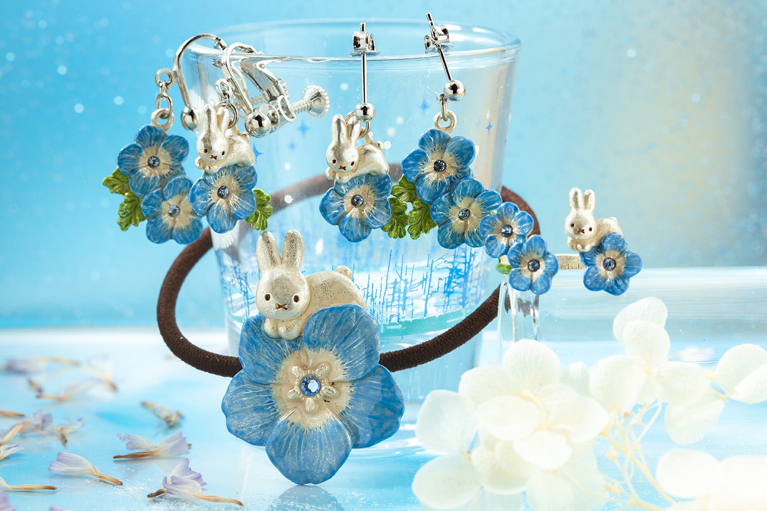 人気絵本ミッフィーのお花屋さん「フラワーミッフィー」よりうさぎと