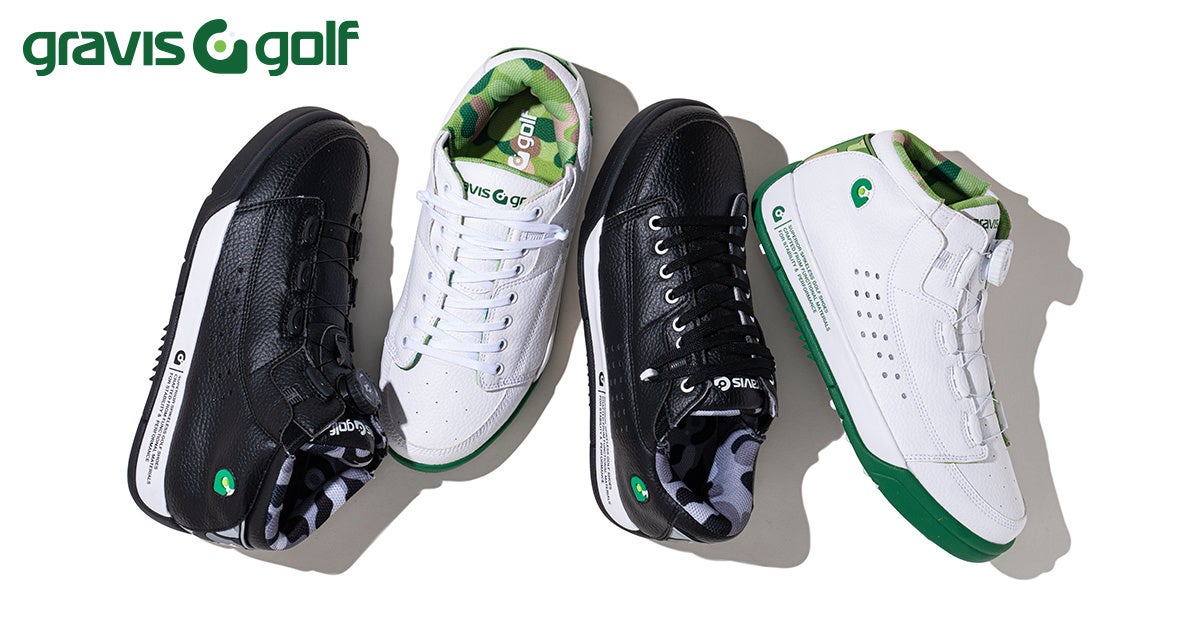 gravis golfファーストコレクションが2022年春夏より世界初デビュー