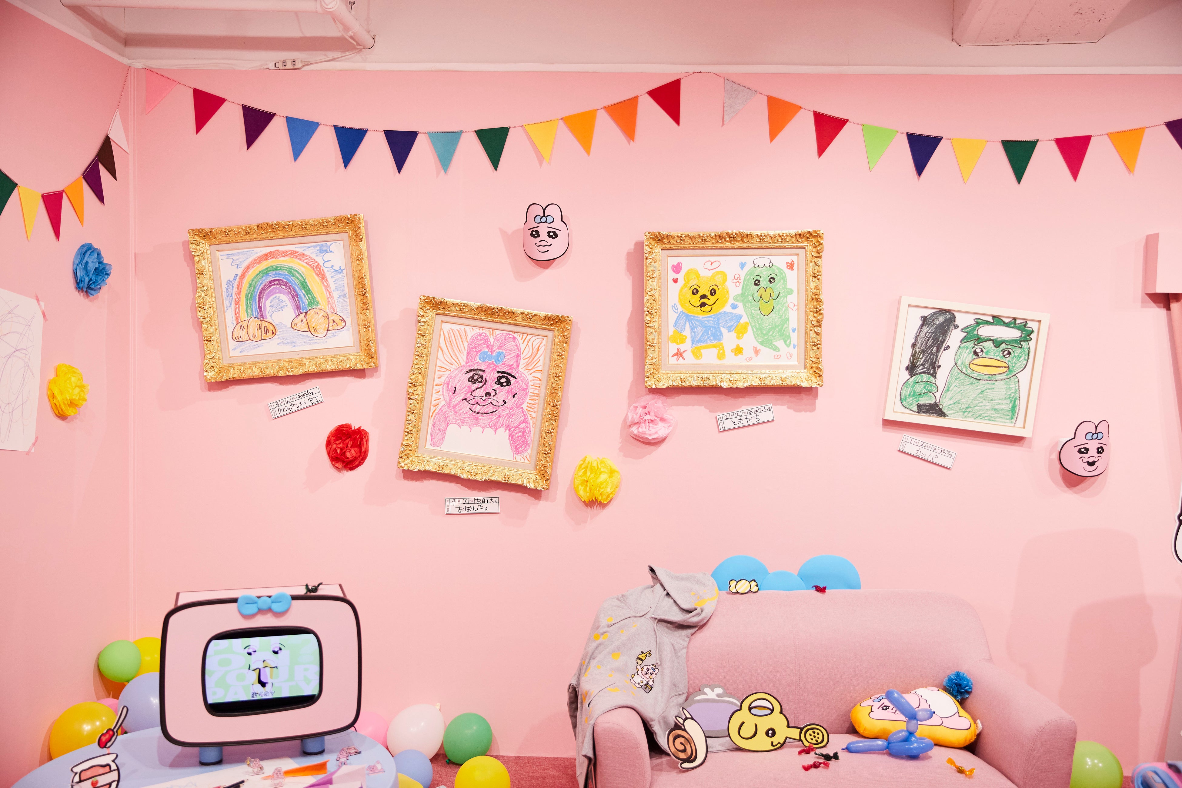 おぱんちゅうさぎ」初の展覧会が池袋PARCOで本日スタート！“お