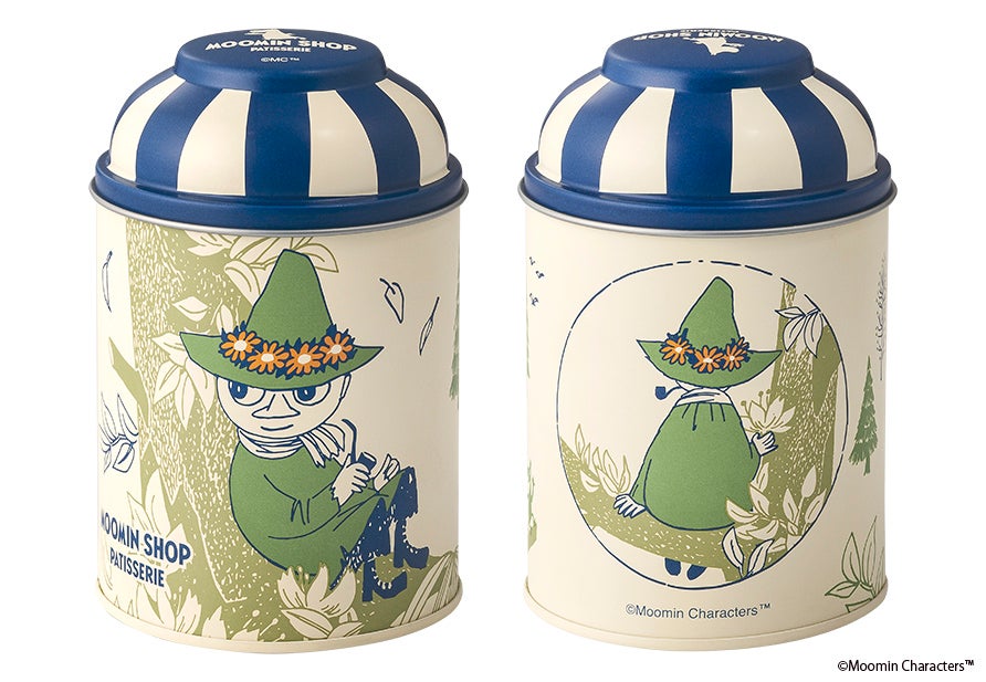 スナフキンの穏やかなひとときをそっと閉じ込めたクッキー缶が誕生