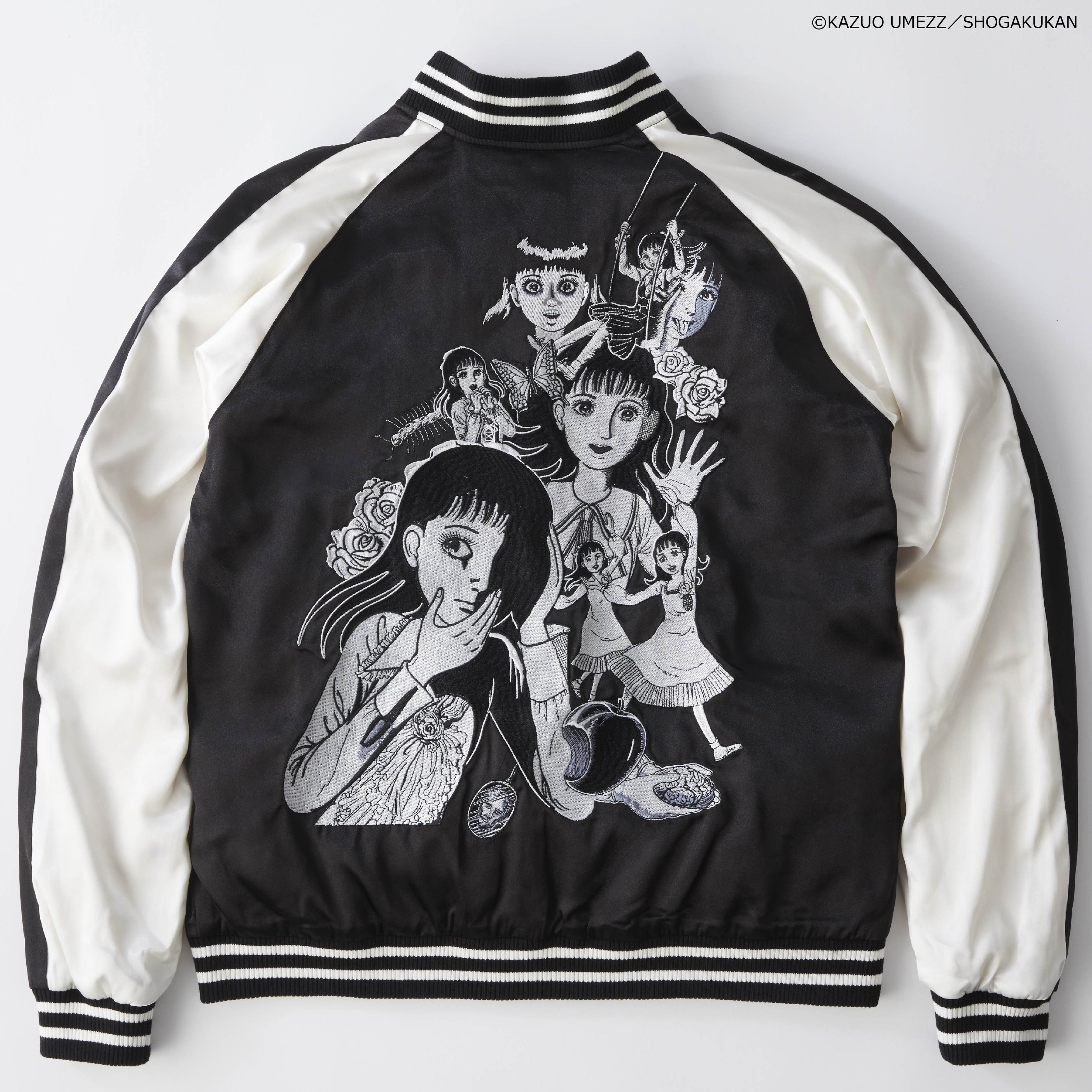 楳図かずお『洗礼』50周年記念！ 豪華刺繍のリバーシブルスカジャンと