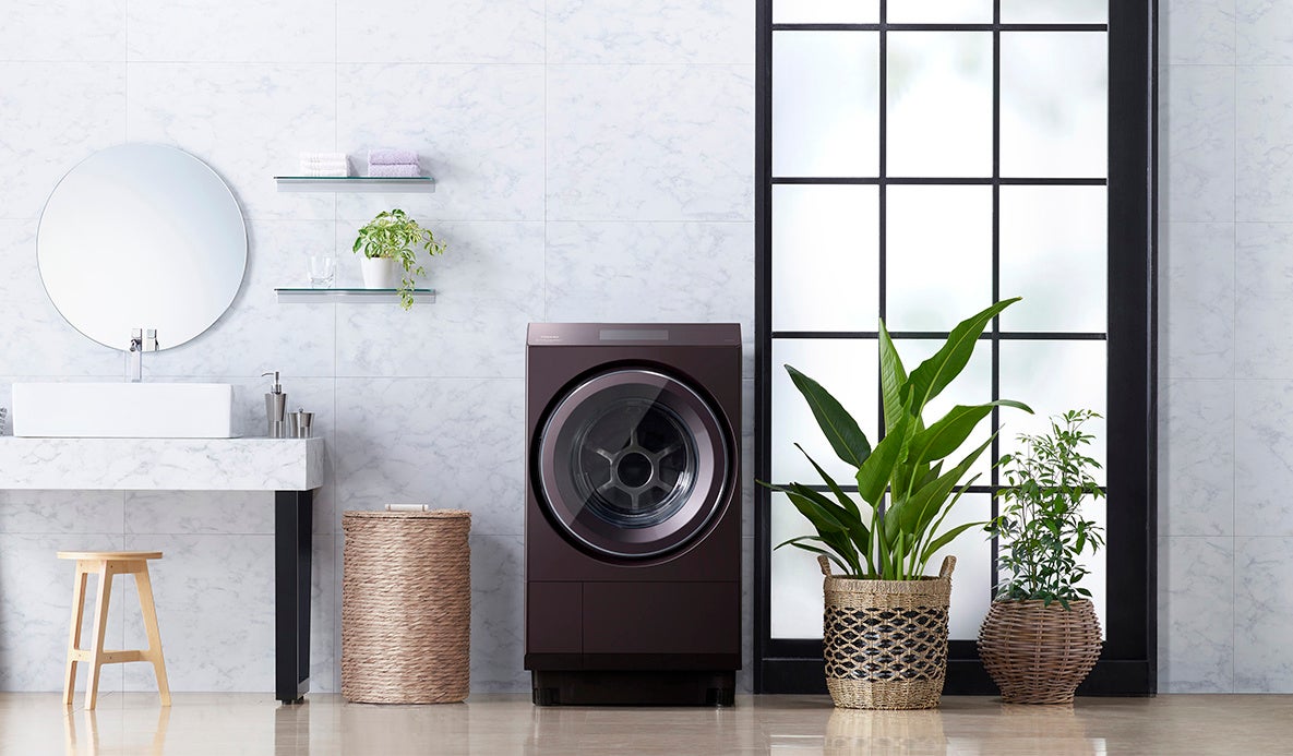 756 東芝 ウルトラファインバブル 洗濯機 8キロ 小型 家庭用 ガラス