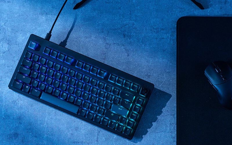 US配列でラピトリ対応！】エレコムからロープロファイル75%ゲーミング