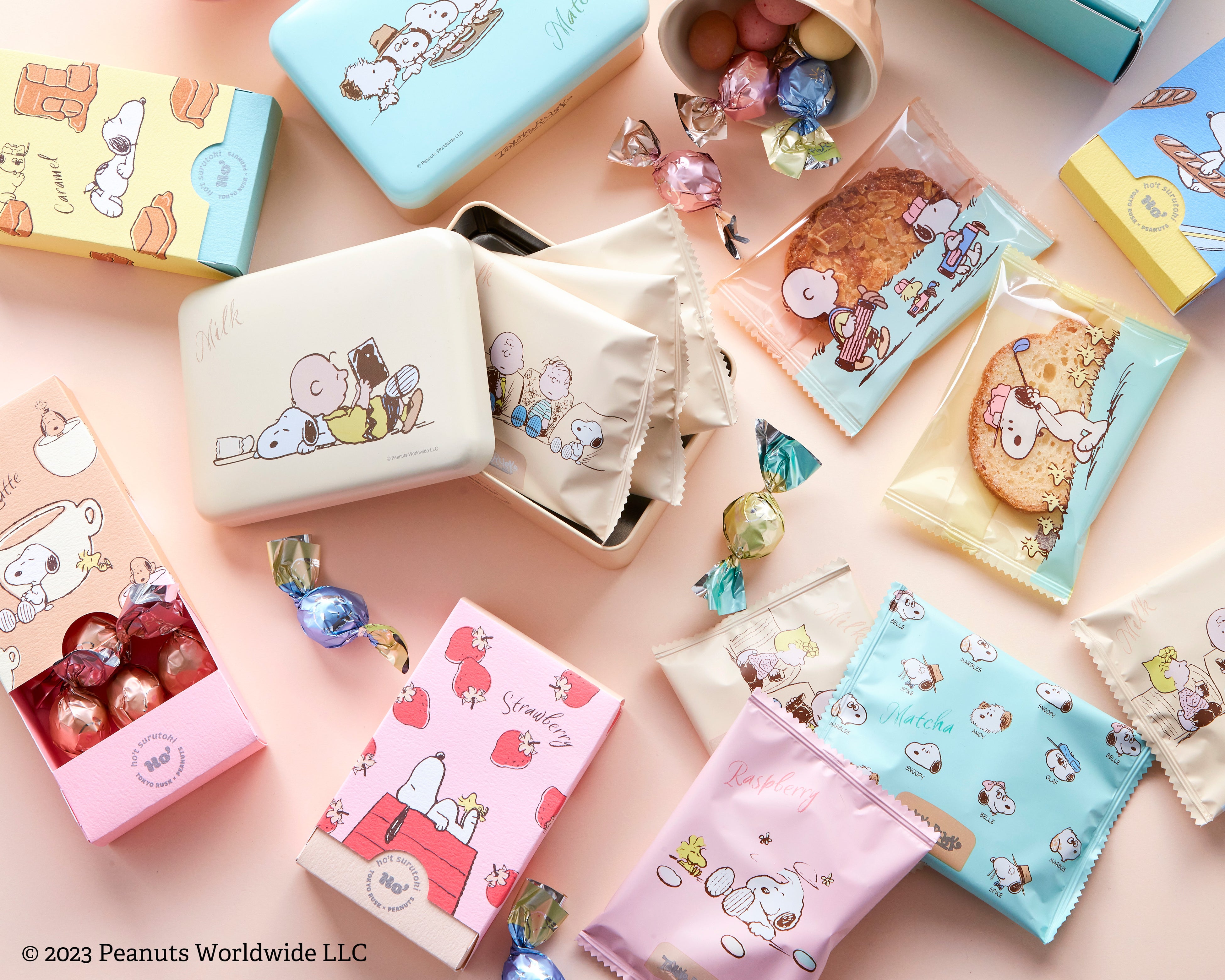 スヌーピーファン必見！【東京ラスク×PEANUTS】初コラボレーション