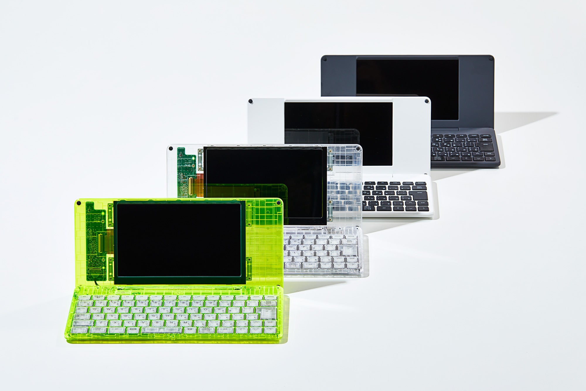 未開封 ポメラDM250XY Crystal Neon Yellow 限定】デジタルメモ