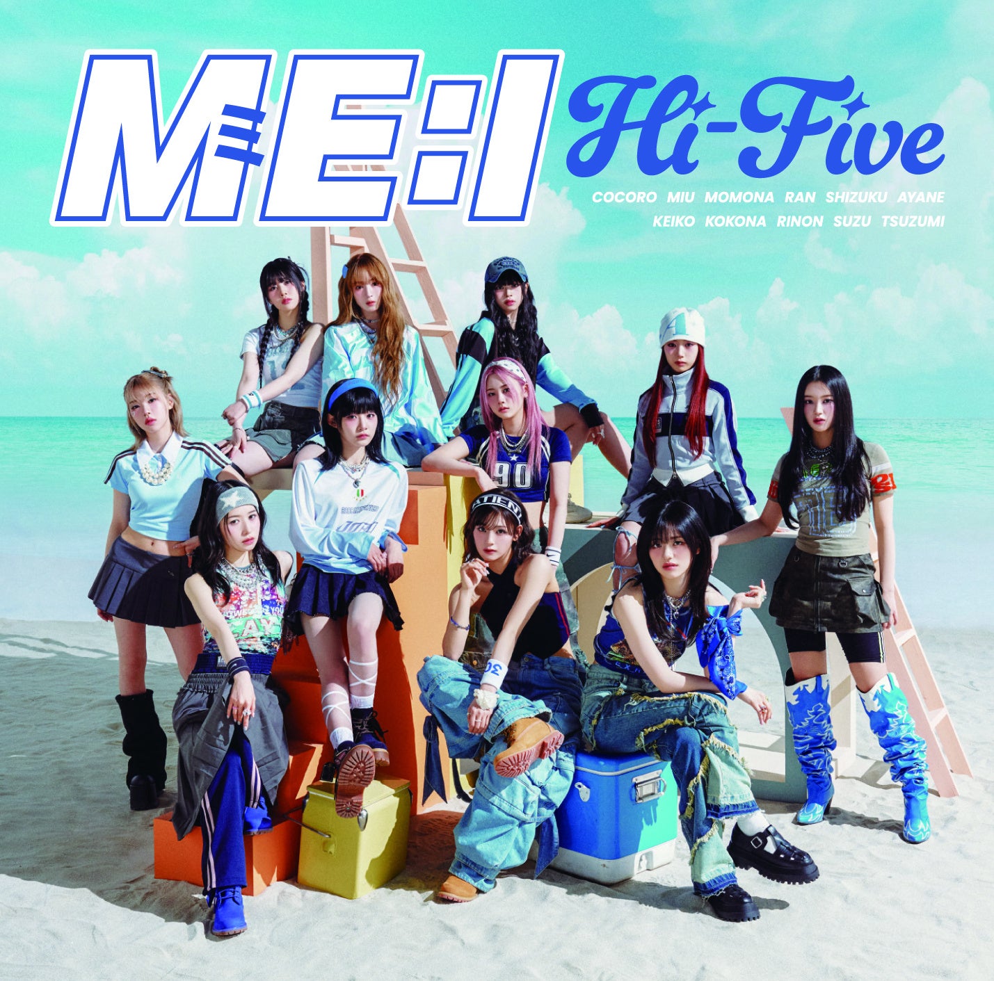 ME:I（ミーアイ）初カムバック！8月28日発売2ND SINGLE『Hi-Five