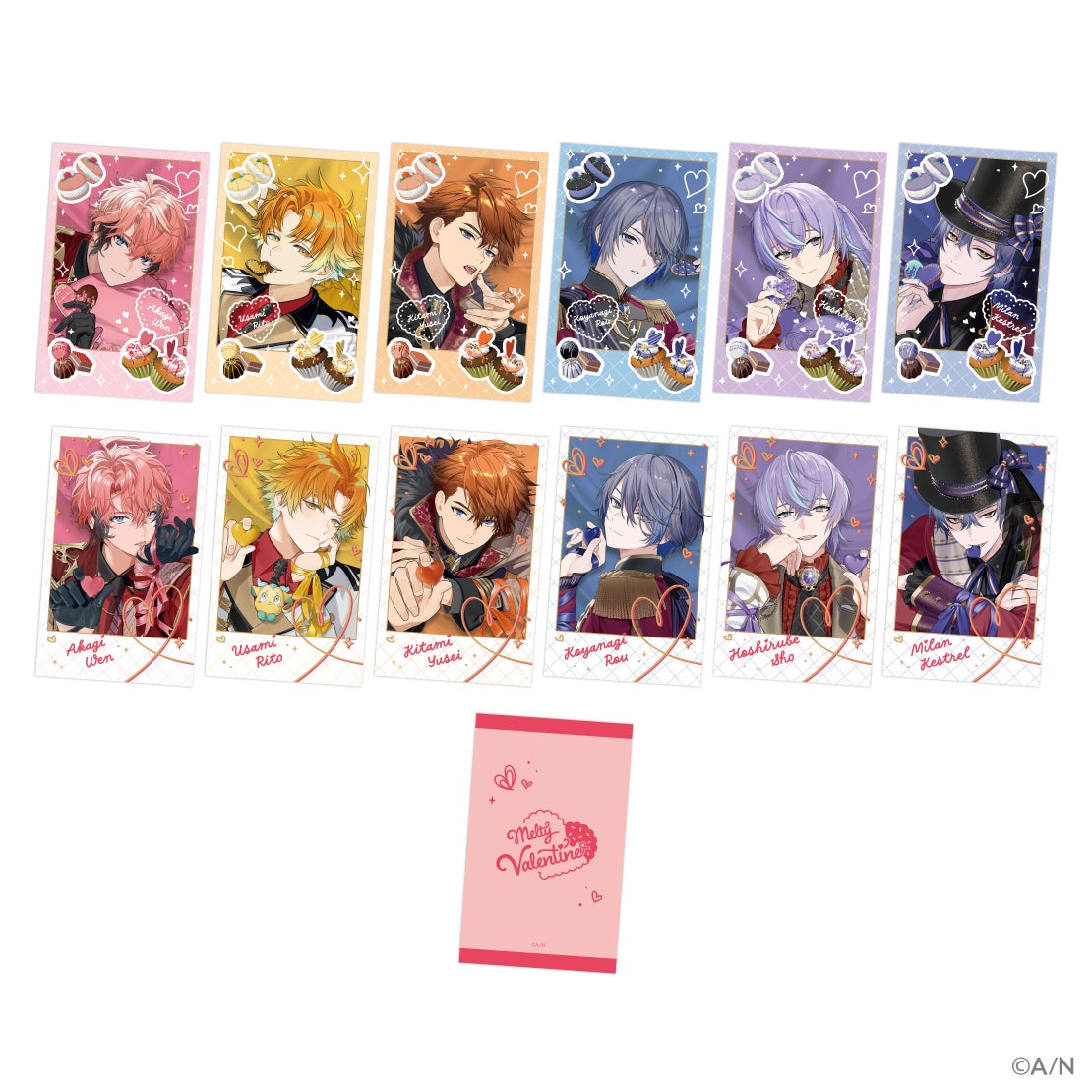 Melty Valentine」グッズを2025年2月7日(金)18時からにじストアにて