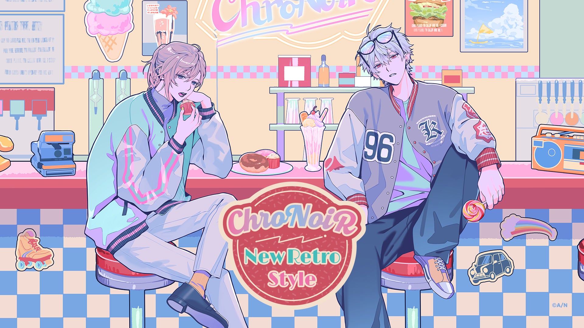 ChroNoiR ニューレトロスタイル」グッズを2024年9月25日(水)18時より