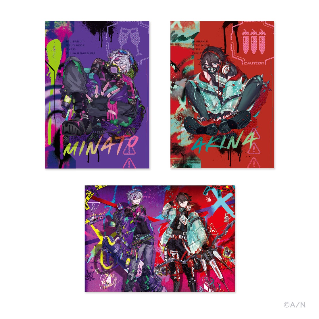 NIJISANJI Stun Mode Type：Fuwa＆Saegusa】グッズを2025年12月17日(水