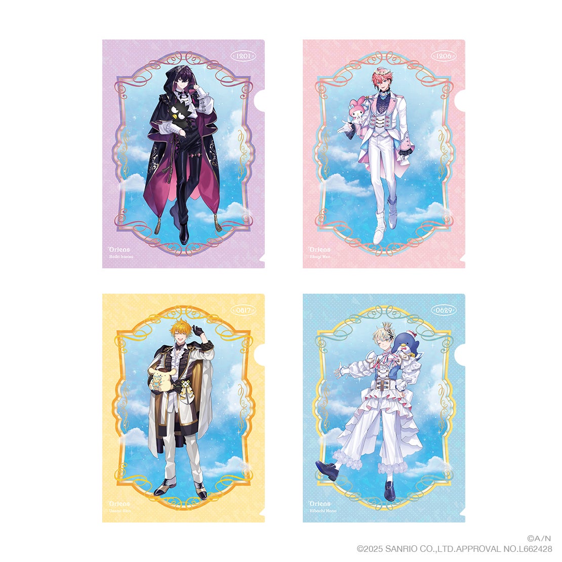 Oriens×サンリオキャラクターズ」グッズを2025年9月2日(火)18時から