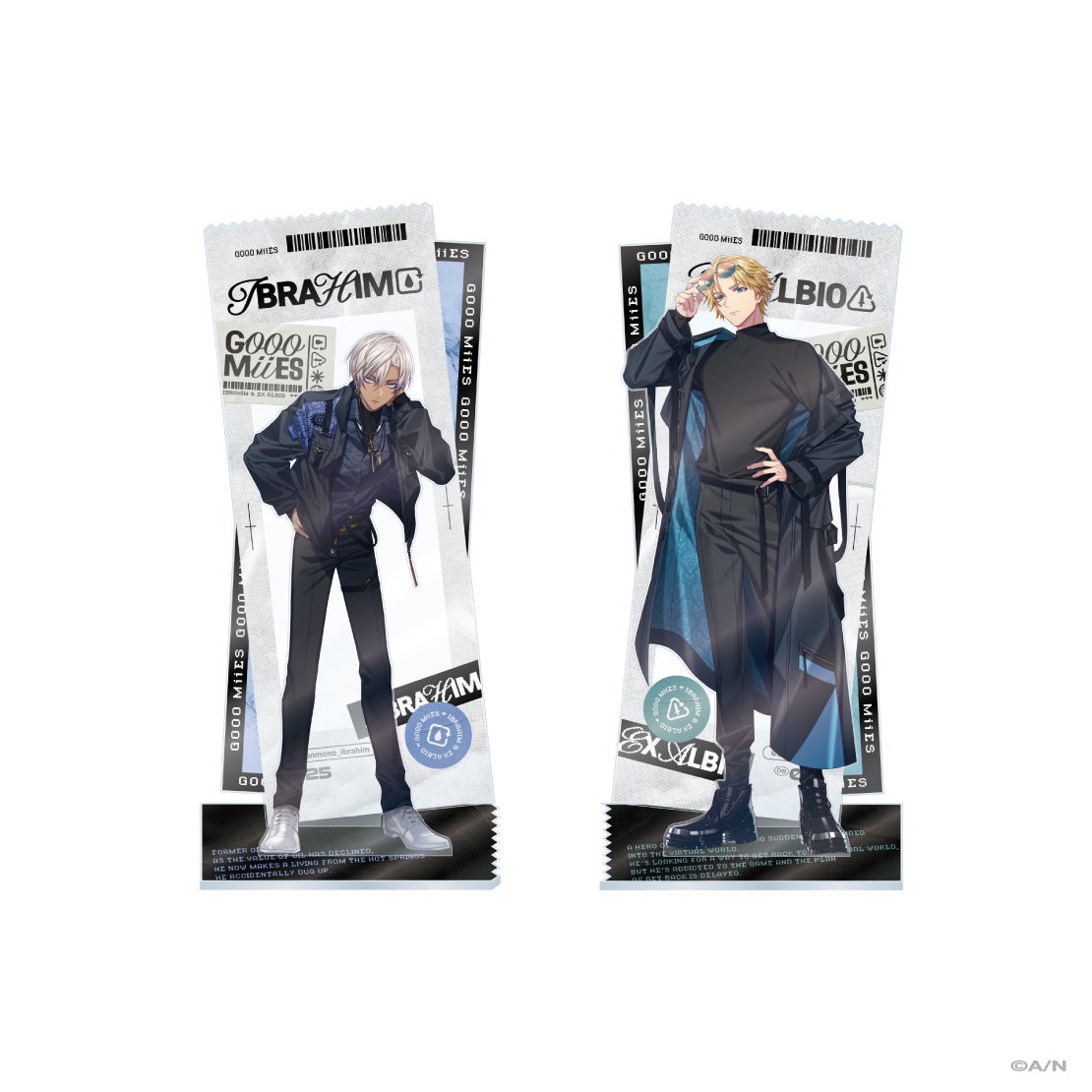 にじさんじから「GOOOMiiES」グッズが登場！2025年9月5日(金)18時より