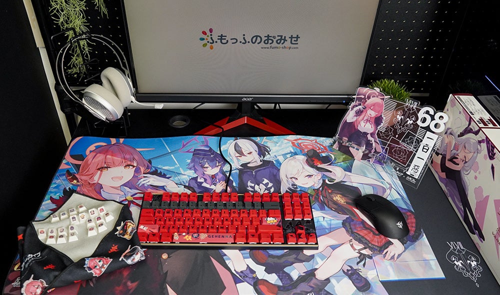 ふもコレ ふもっふ ブルアカ ブルーアーカイブ キーボード 日本語配列