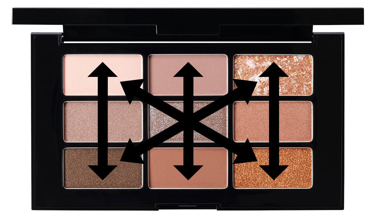 ヌーディーで繊細なミネラルカラーが詰まったアイパレット