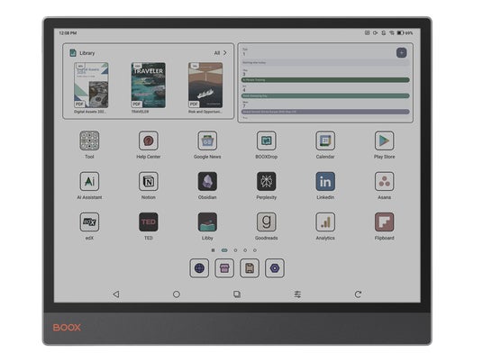 ASCII.jp：13.3インチ大画面カラー電子ペーパーAndroidタブレットPC