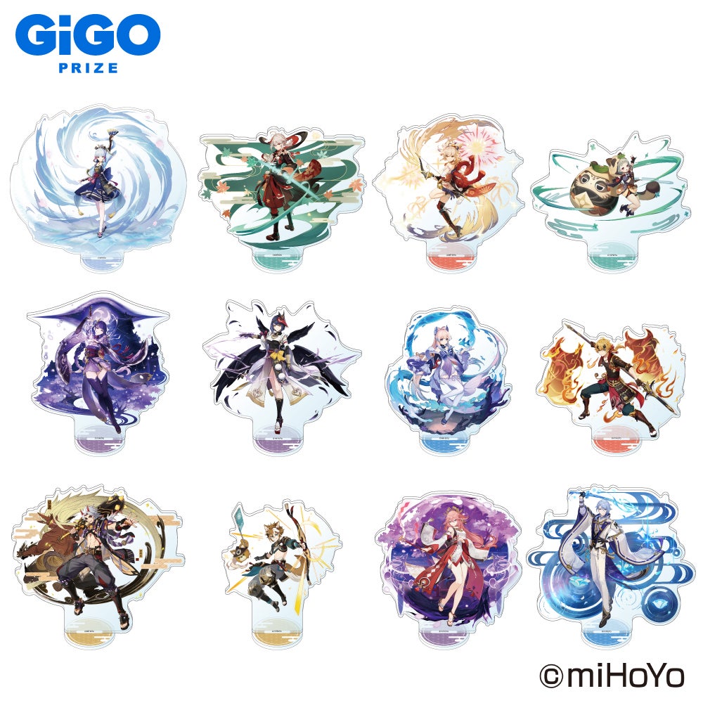 第3弾開催決定！！原神×GiGO／セガのお店キャンペーン第3弾の