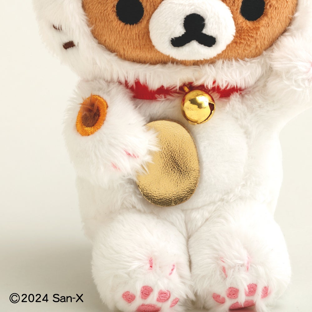 リラックマ 招き猫ぶらさげぬいぐるみが登場！ | 株式会社 寺子屋の