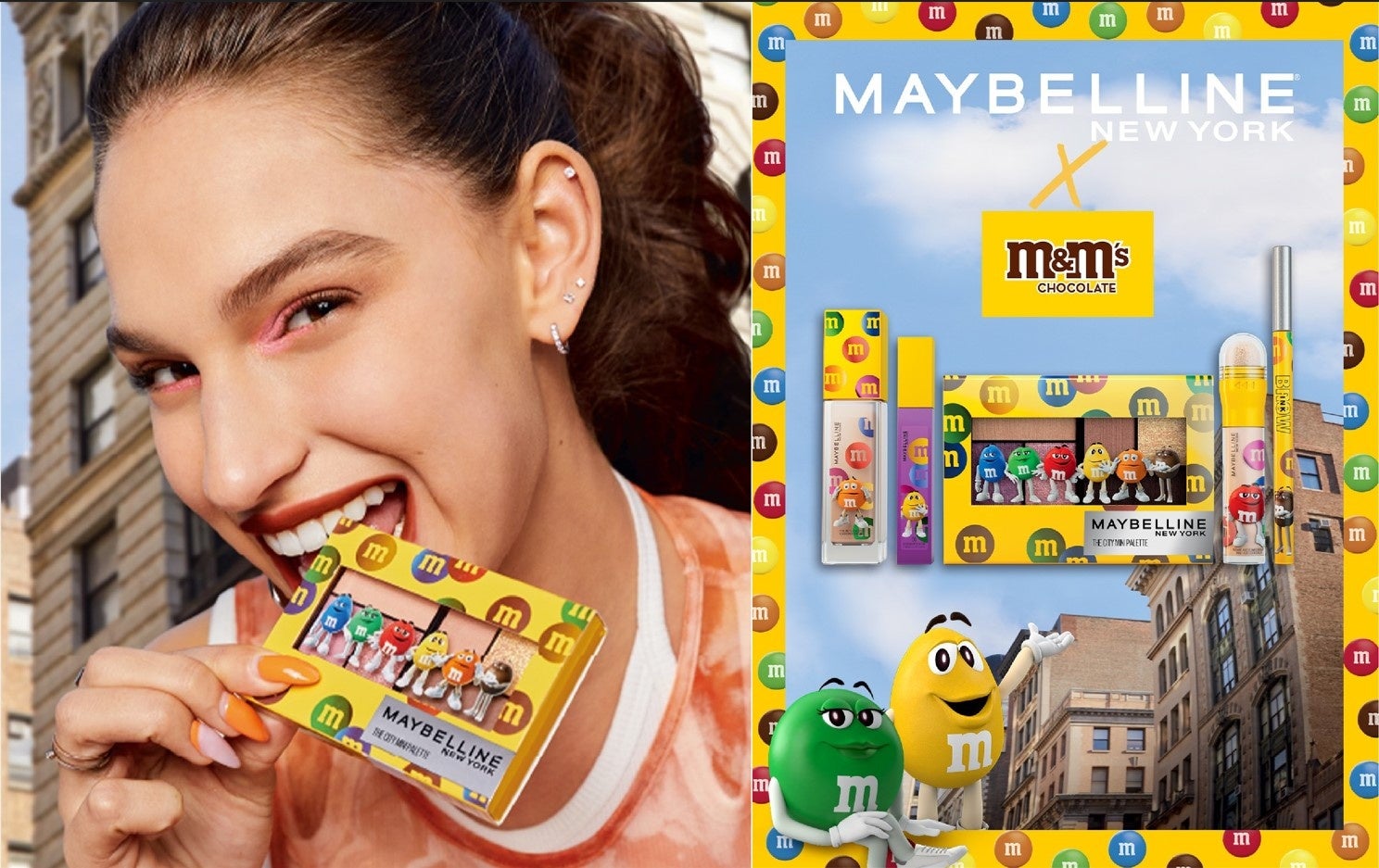 メイベリン ニューヨーク×M&M'S® | 日本ロレアル株式会社のプレスリリース