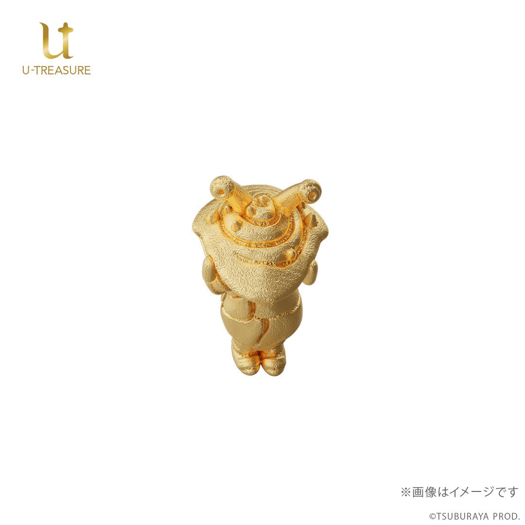 インターネット・カネゴン】純金ミニフィギュア。500体限定、シリアル