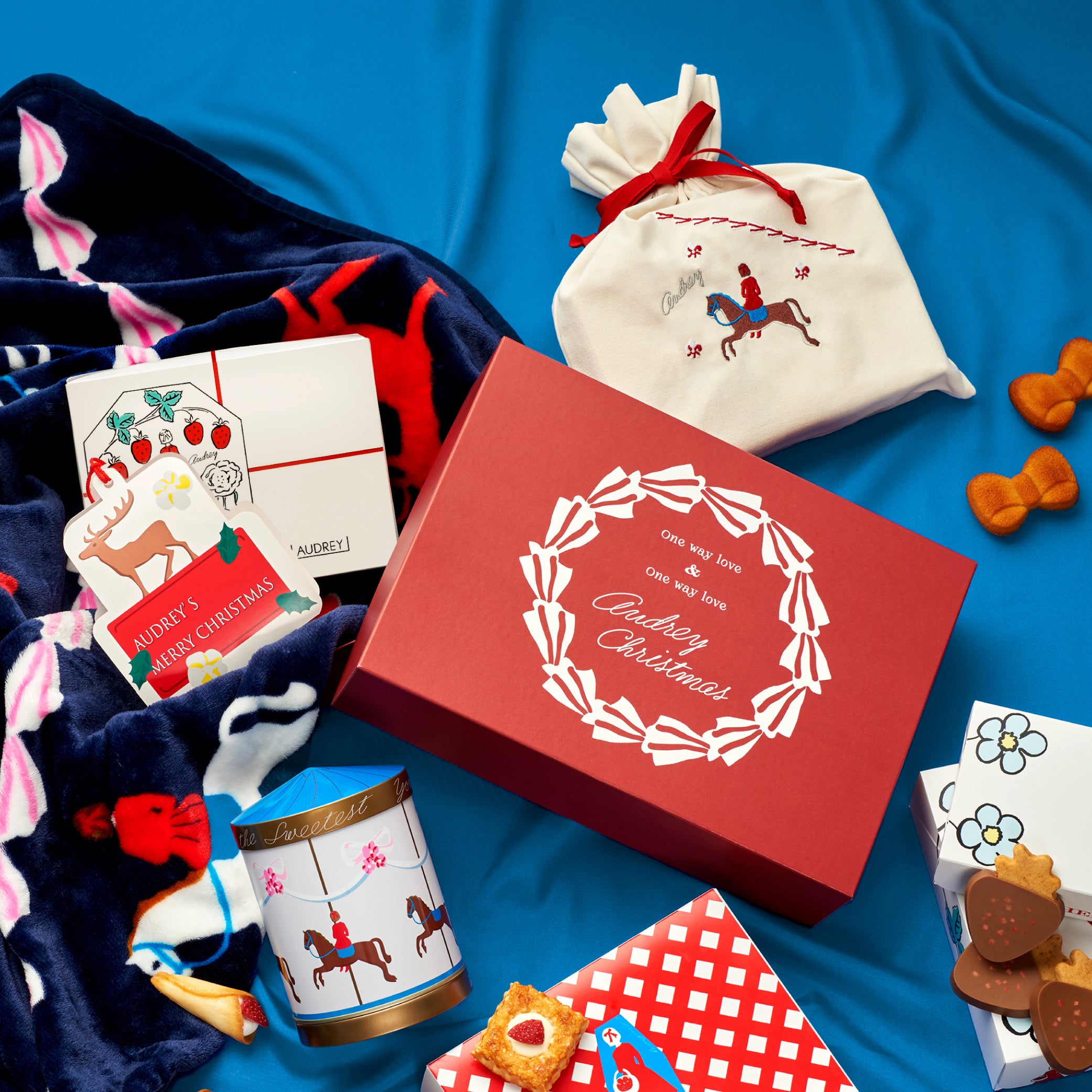 いちごのお菓子専門店「オードリー」、クリスマス限定商品をオンライン